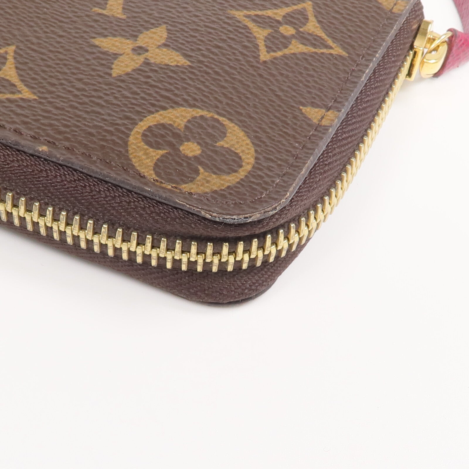 LOUIS VUITTON Monogram Clemence Wallet金扣長錢包