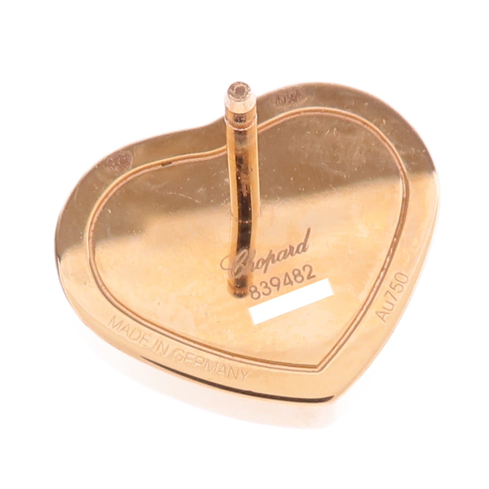 Chopard 18K玫瑰金Happy Hearts Earrings耳環