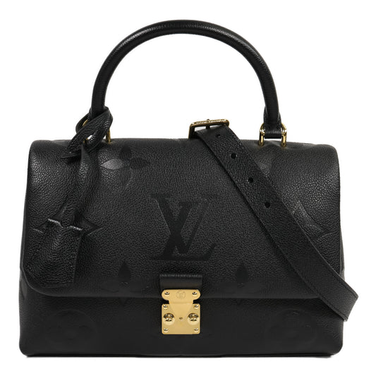 LOUIS VUITTON Monogram Empreinte Madeleine MM手挽肩背兩用袋