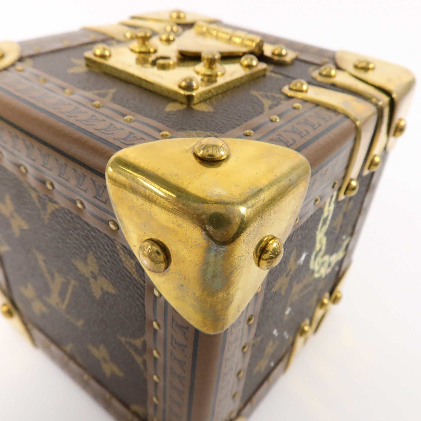 LOUIS VUITTON Monogram Coffret Merveilles Jewelry Box珠寶盒