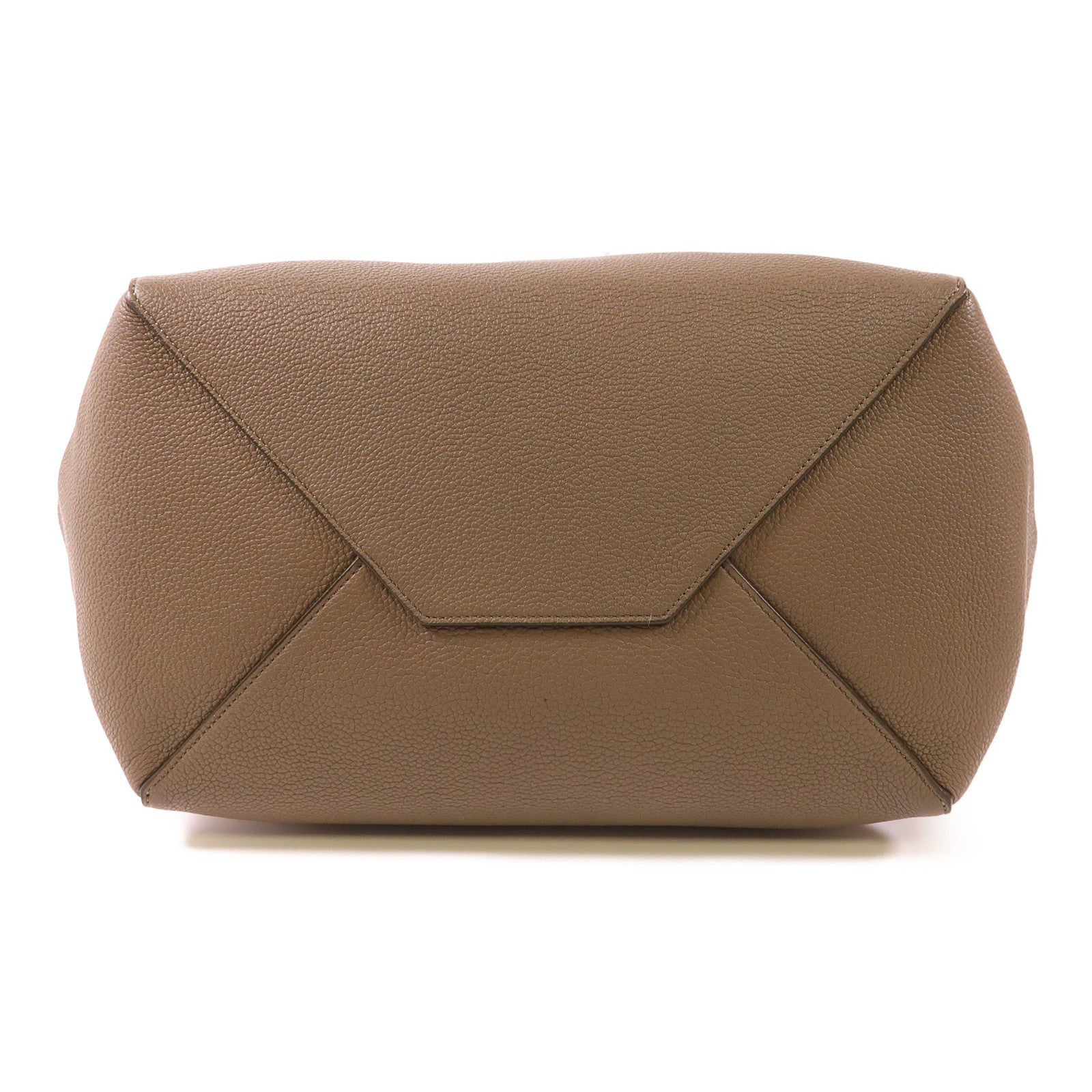 CELINE 牛皮皮革Shoulder Tote Bag金扣肩背袋