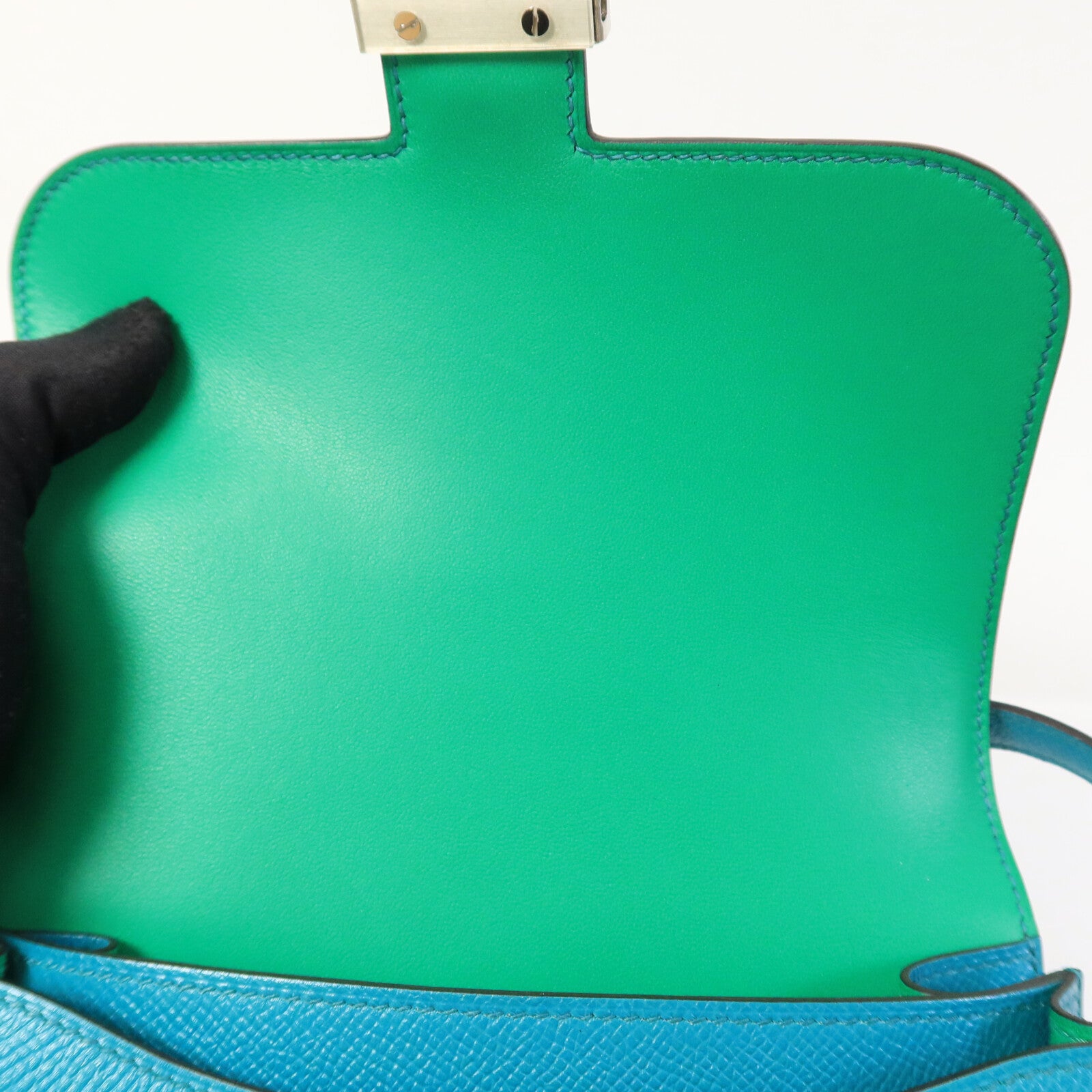 HERMES Epsom皮革Constance Mini肩背袋