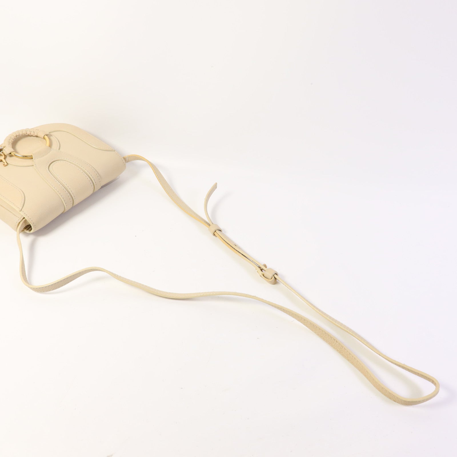 SEE BY CHLOE 牛皮皮革Shoulder Bag金扣肩背袋