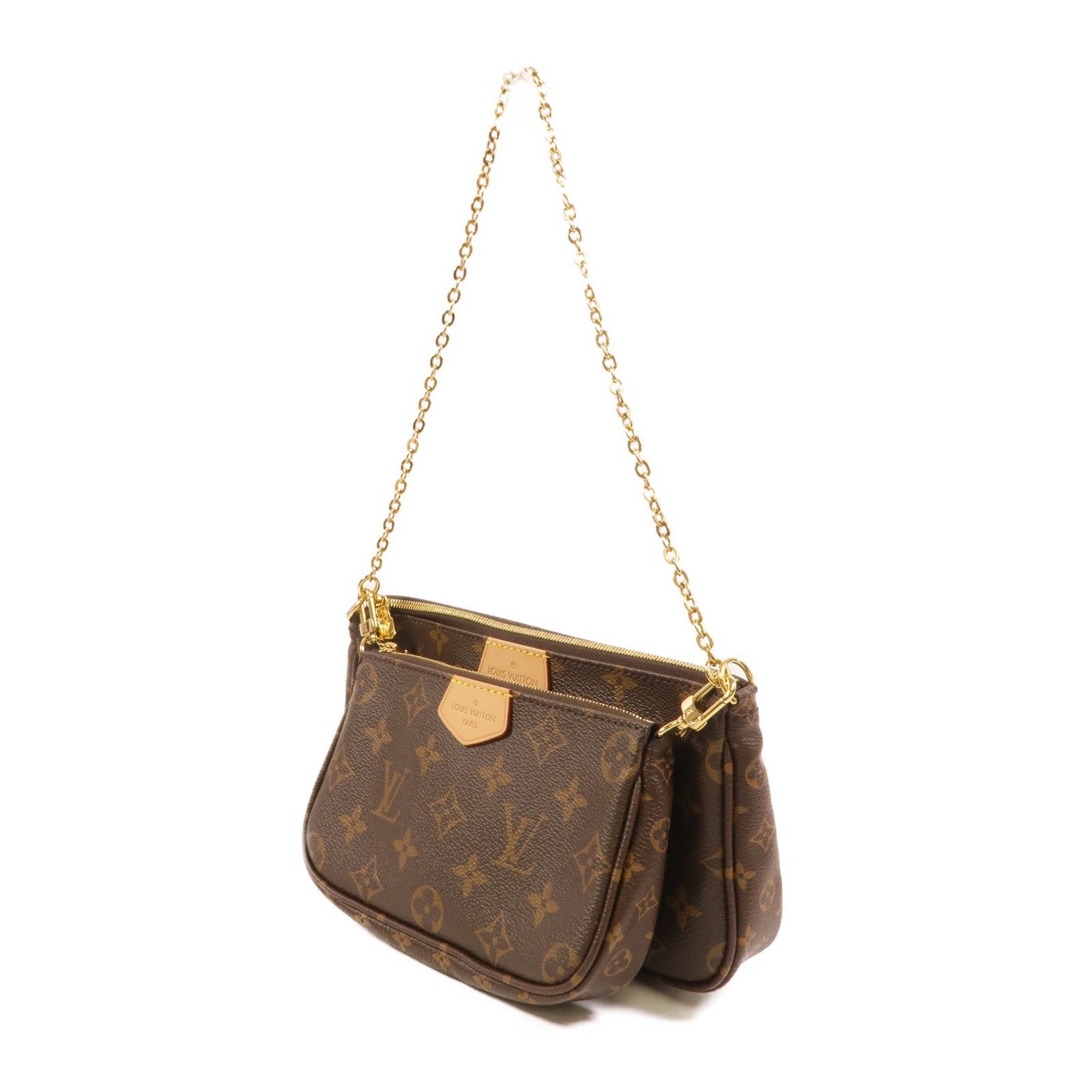 LOUIS VUITTON Monogram Multi Pochette Accessoires金扣肩背袋