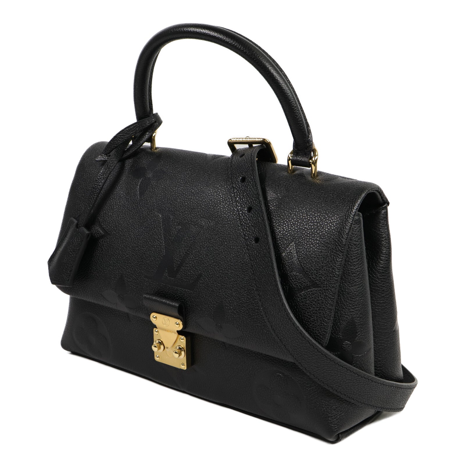 LOUIS VUITTON Monogram Empreinte Madeleine MM手挽肩背兩用袋