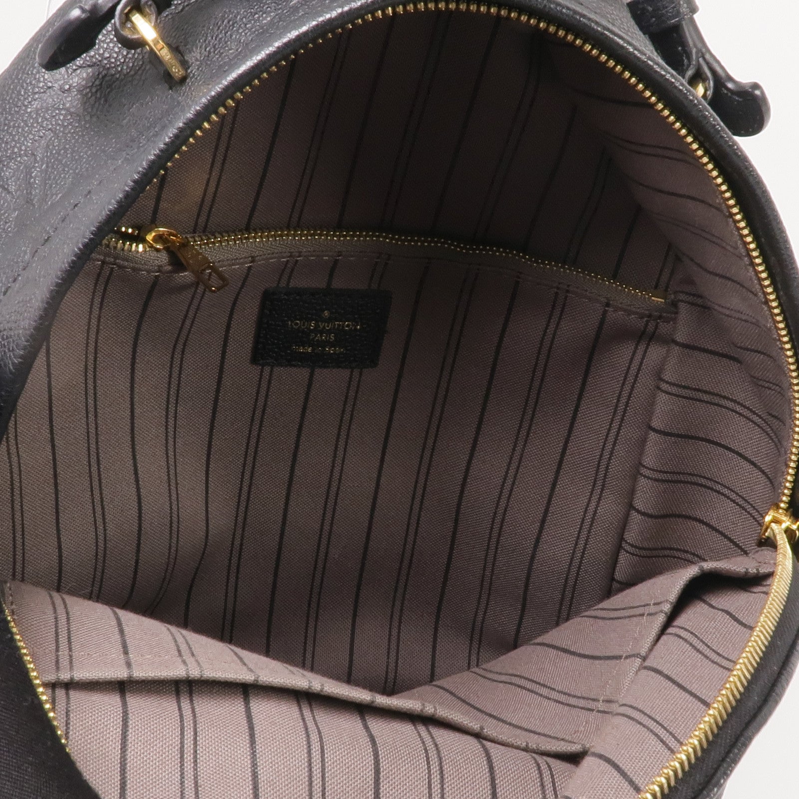 LOUIS VUITTON Monogram Empreinte Sorbonne金扣背包