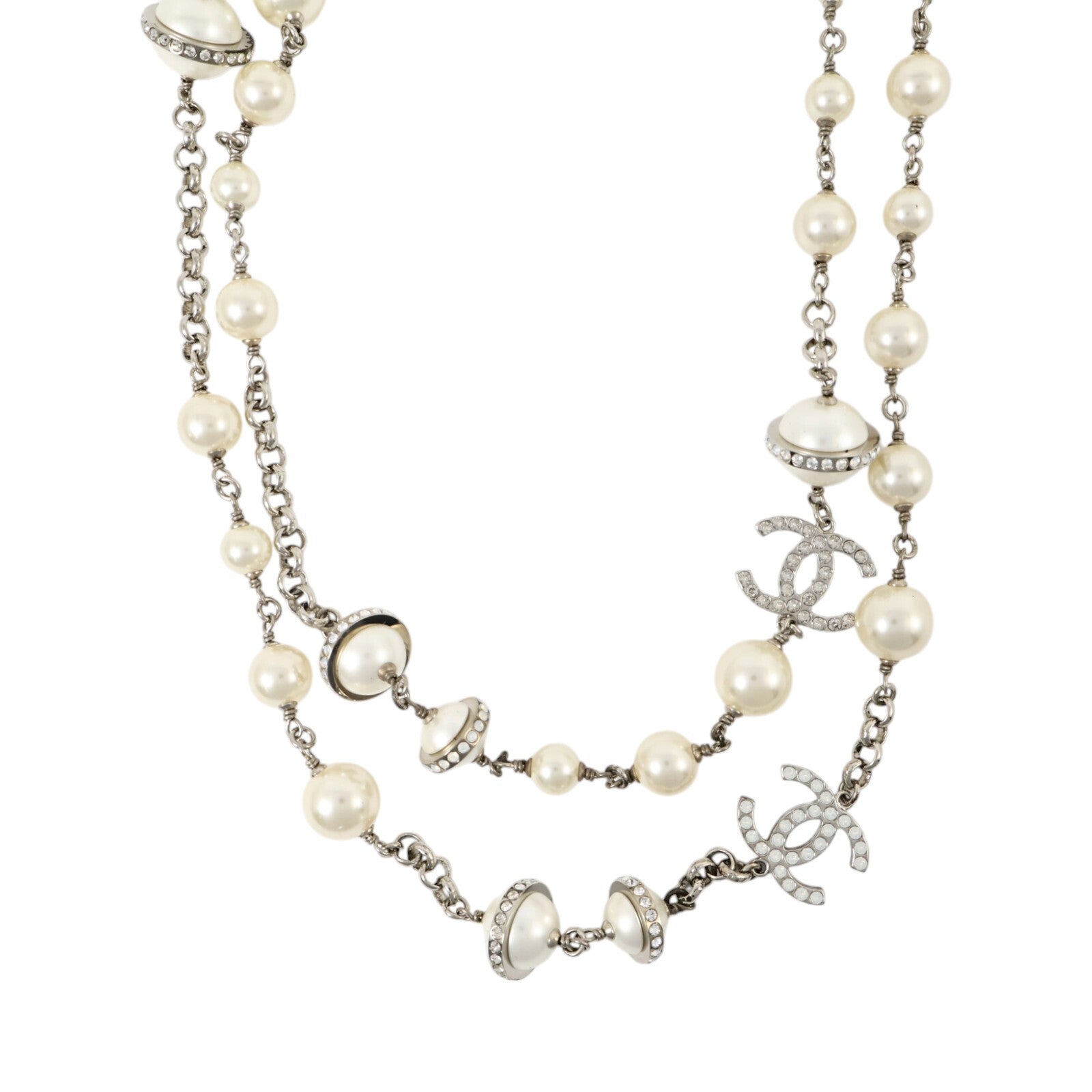CHANEL 金屬/PVC Necklace項鏈