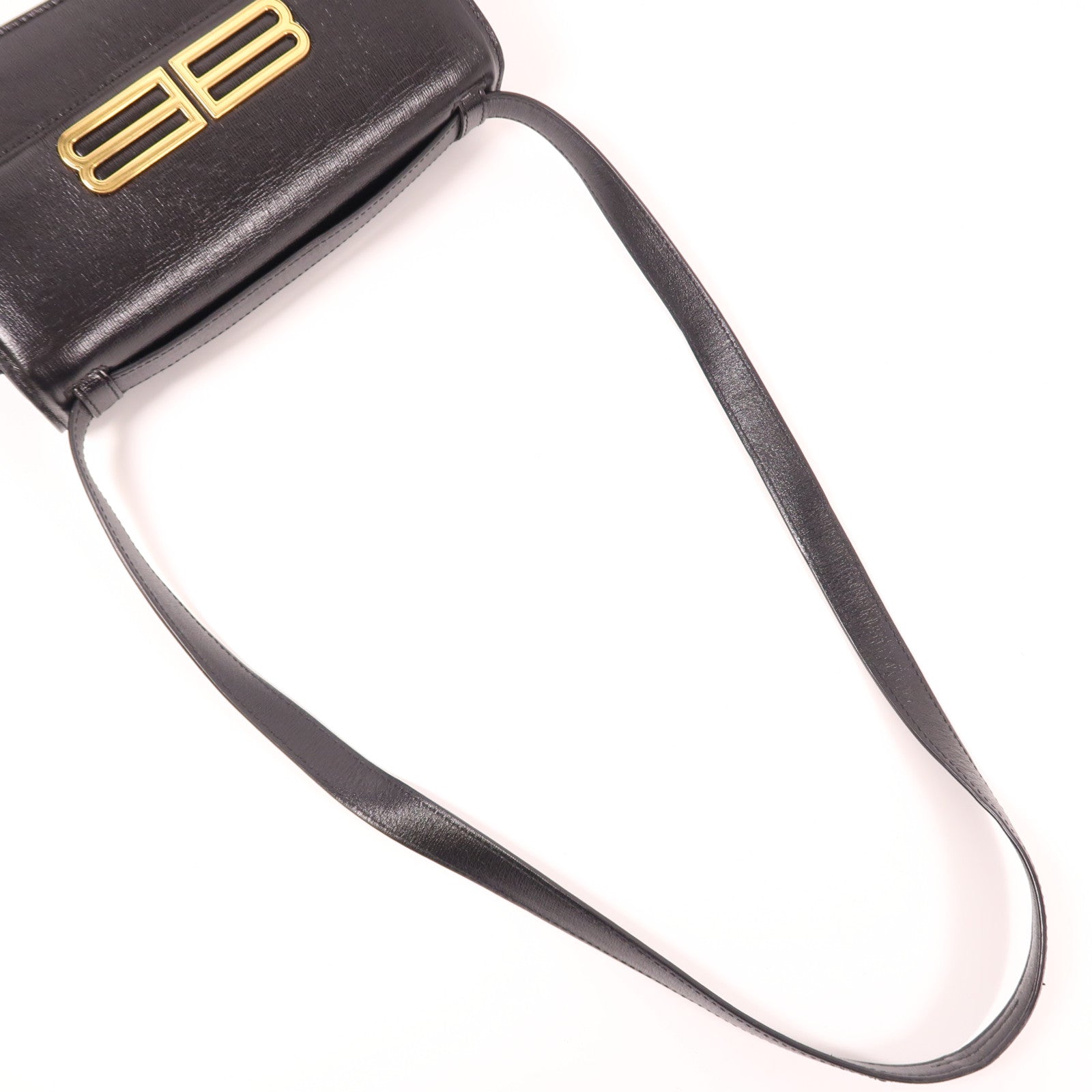 BALENCIAGA 牛皮皮革Gossip金扣肩背袋