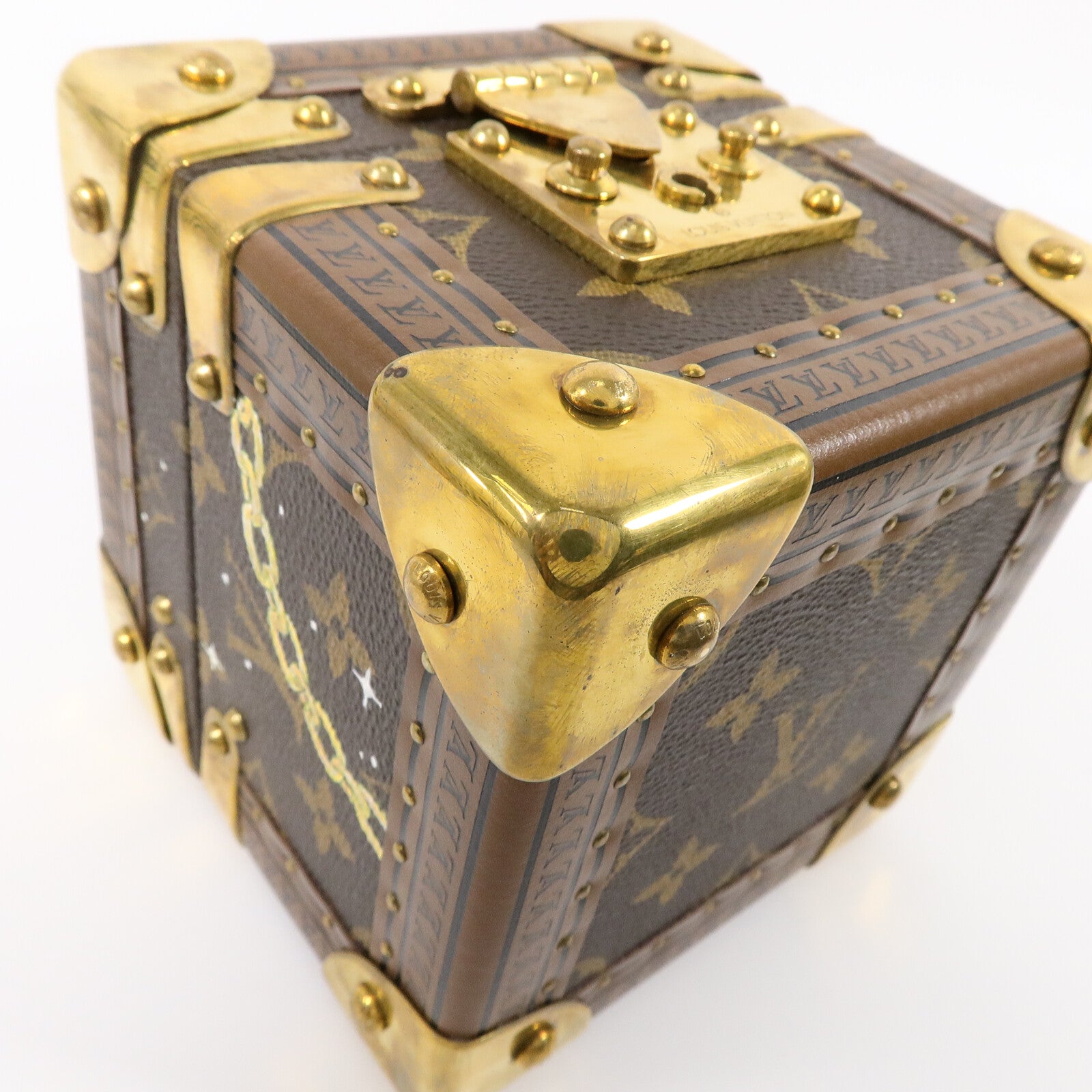 LOUIS VUITTON Monogram Coffret Merveilles Jewelry Box珠寶盒