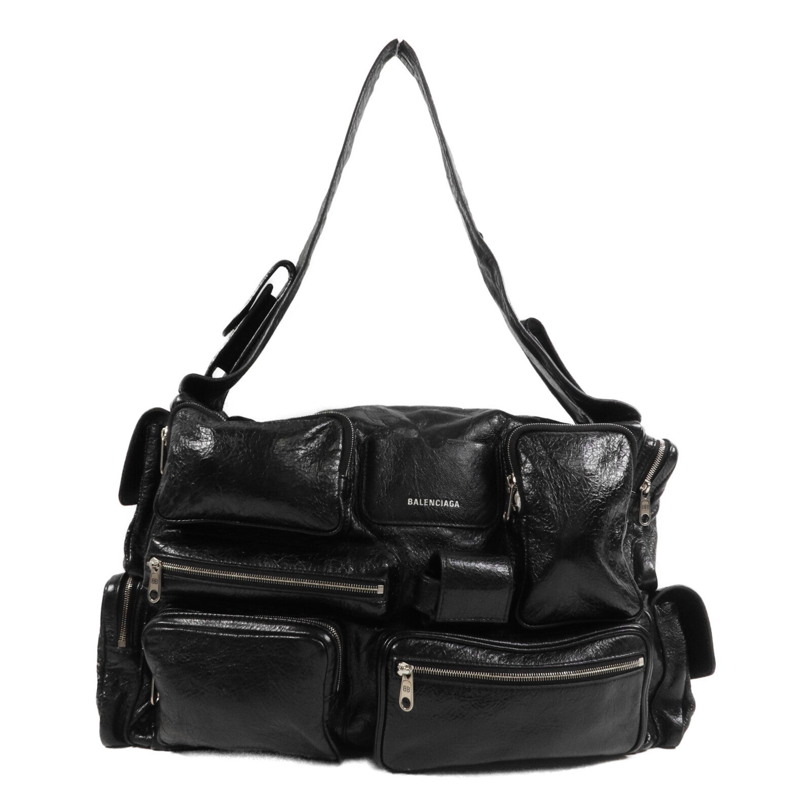 BALENCIAGA 羊皮皮革Superbusy Large肩背袋