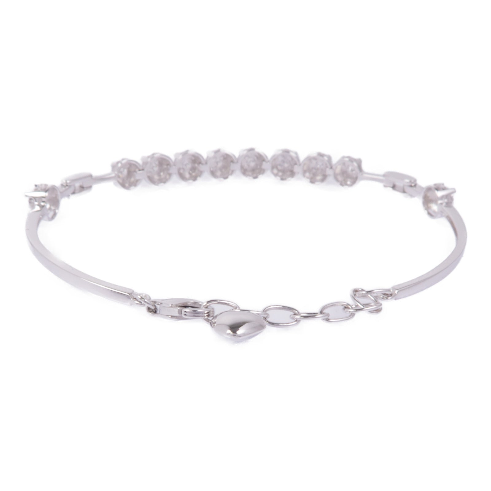 JEWELRY 18K白金Diamond Bracelet鑽石手鐲