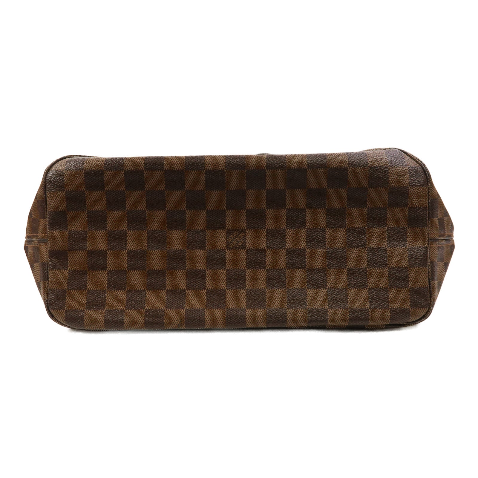 LOUIS VUITTON Damier Neverfull MM金扣肩背袋/手挽袋