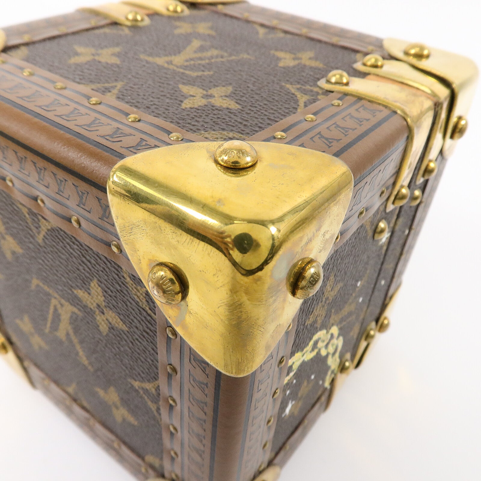 LOUIS VUITTON Monogram Coffret Merveilles Jewelry Box珠寶盒