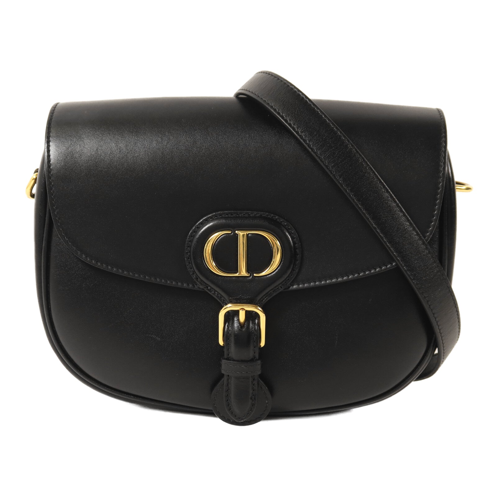 Dior 【激減優惠】牛皮皮革Bobby Medium金扣肩背袋