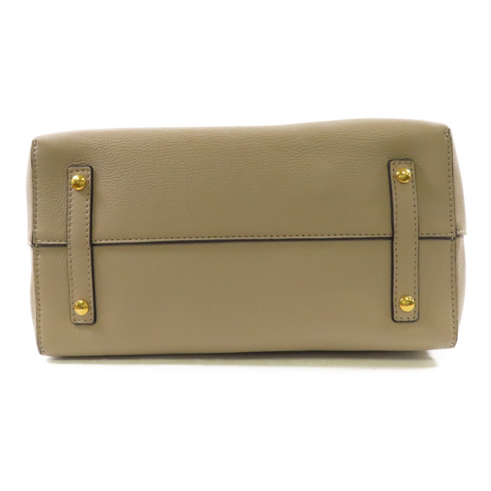 BURBERRY 【激減優惠】牛皮皮革2 Way Bag金扣手挽肩背兩用袋