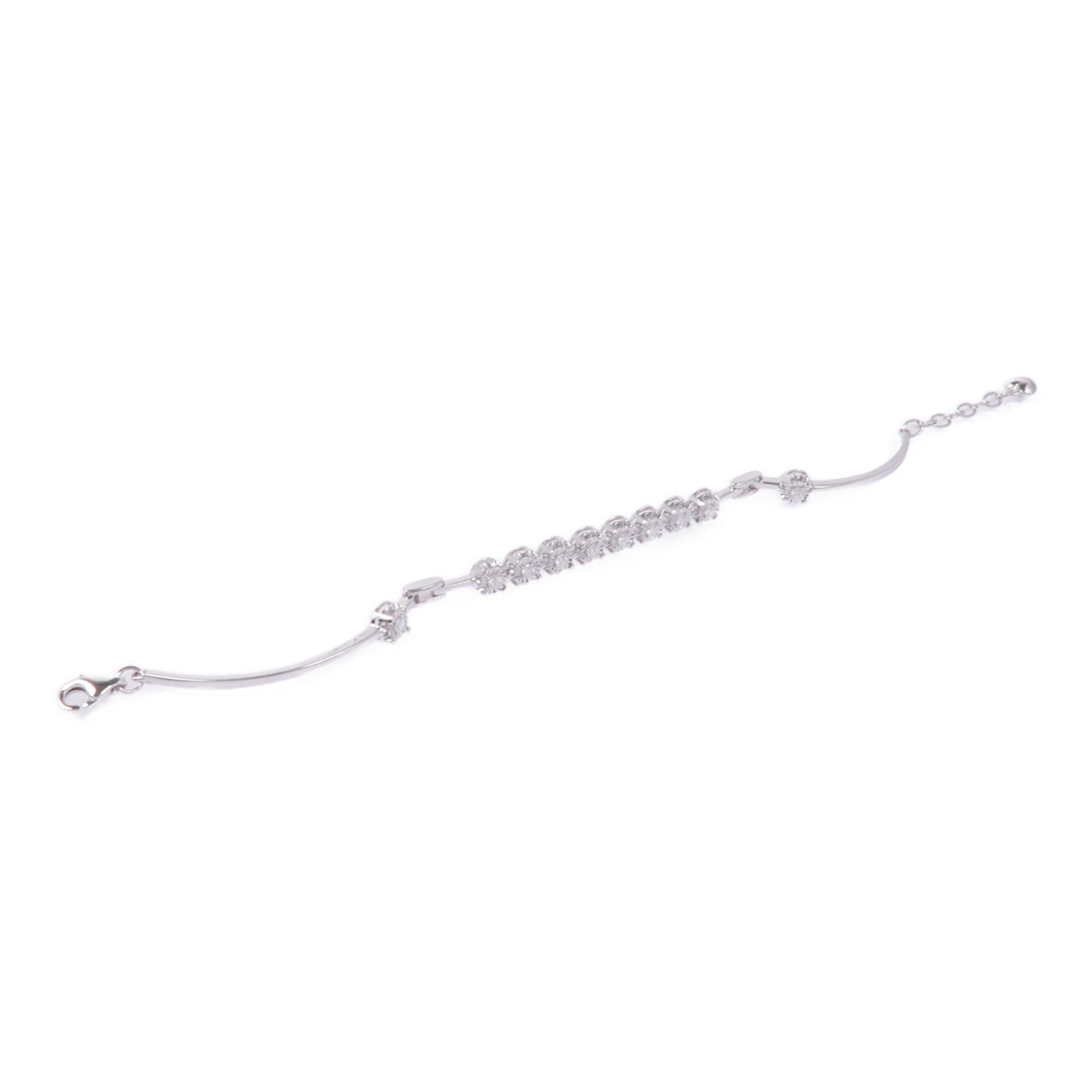 JEWELRY 18K白金Diamond Bracelet鑽石手鐲