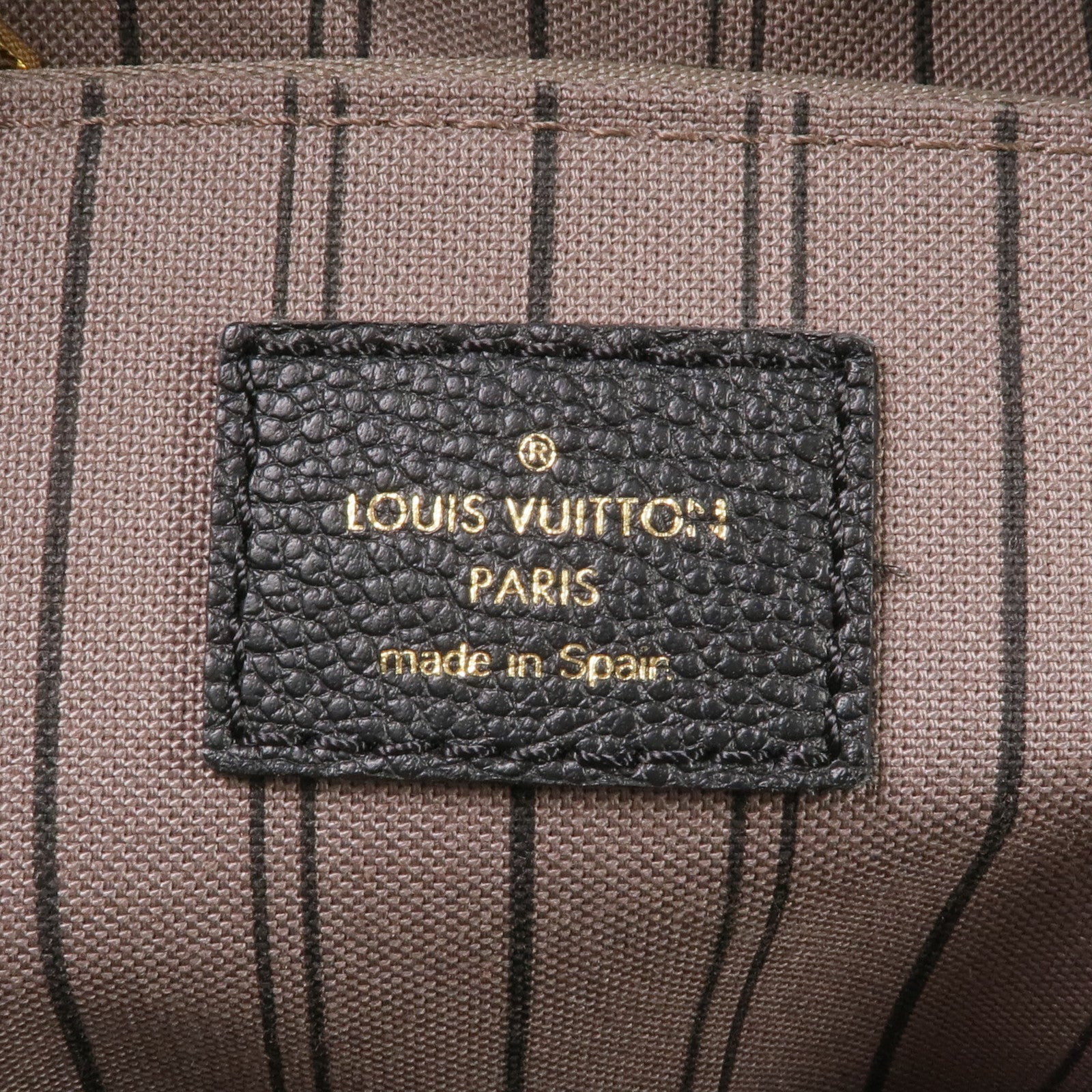 LOUIS VUITTON Monogram Empreinte Sorbonne金扣背包