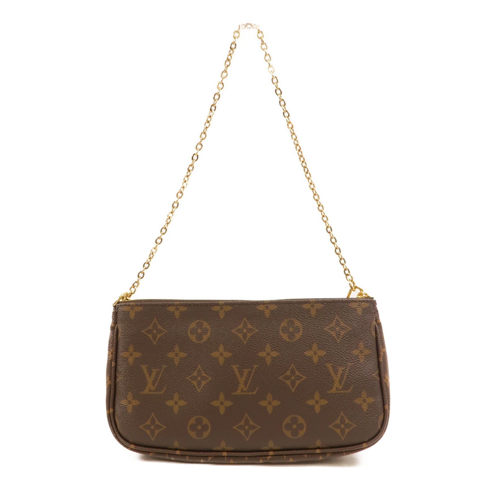 LOUIS VUITTON Monogram Multi Pochette Accessoires金扣肩背袋