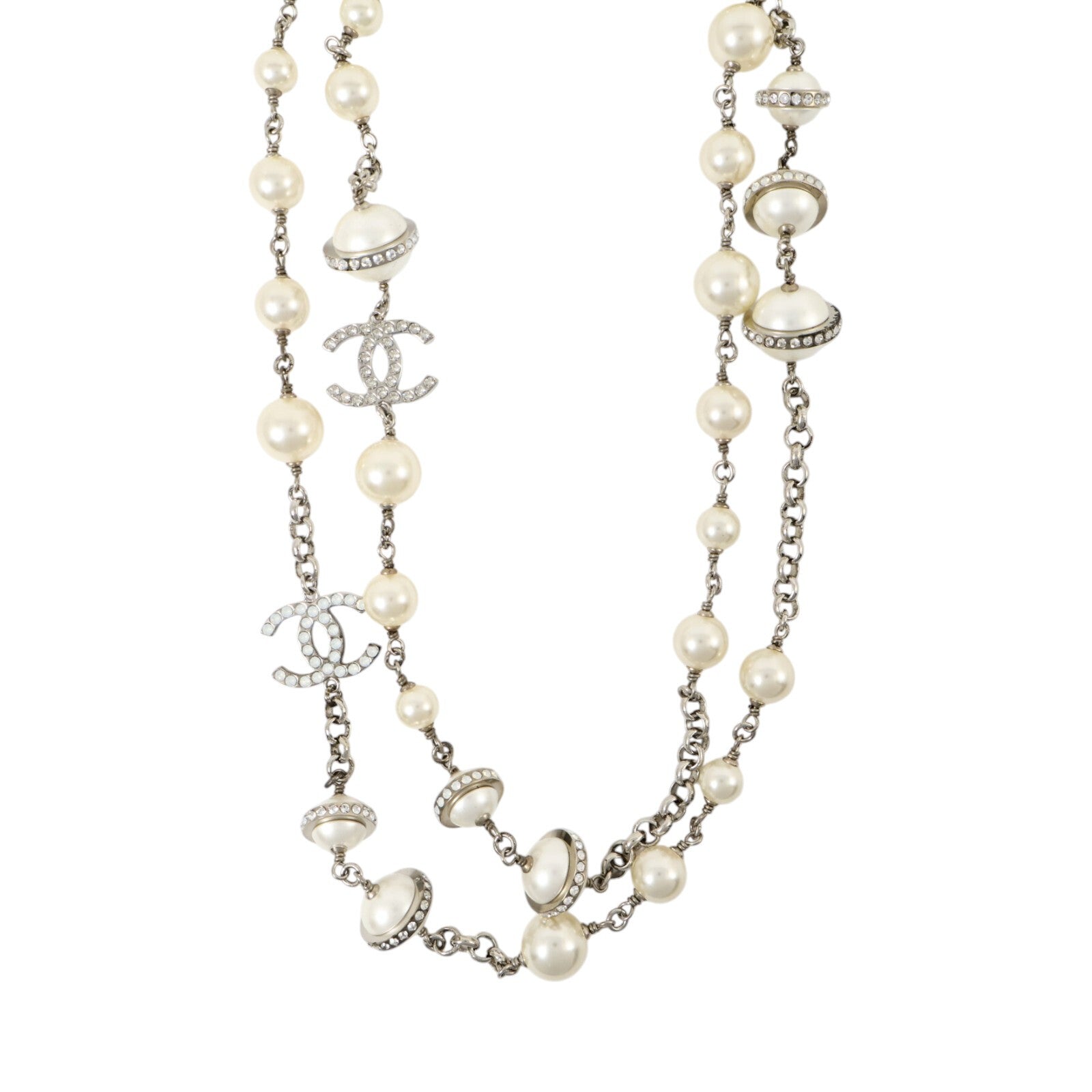 CHANEL 金屬/PVC Necklace項鏈