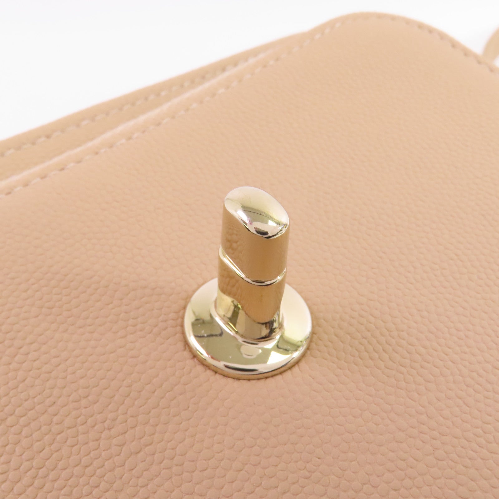 CHANEL 牛皮皮革Business Affinity Small金扣手挽肩背兩用袋