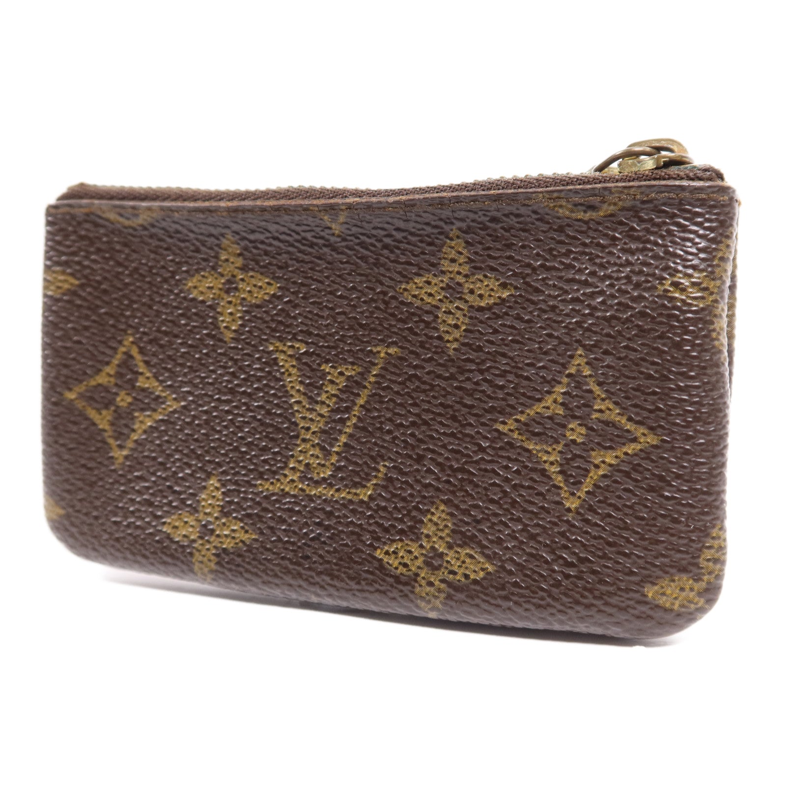 LOUIS VUITTON Monogram Key Pouch金扣鎖匙包