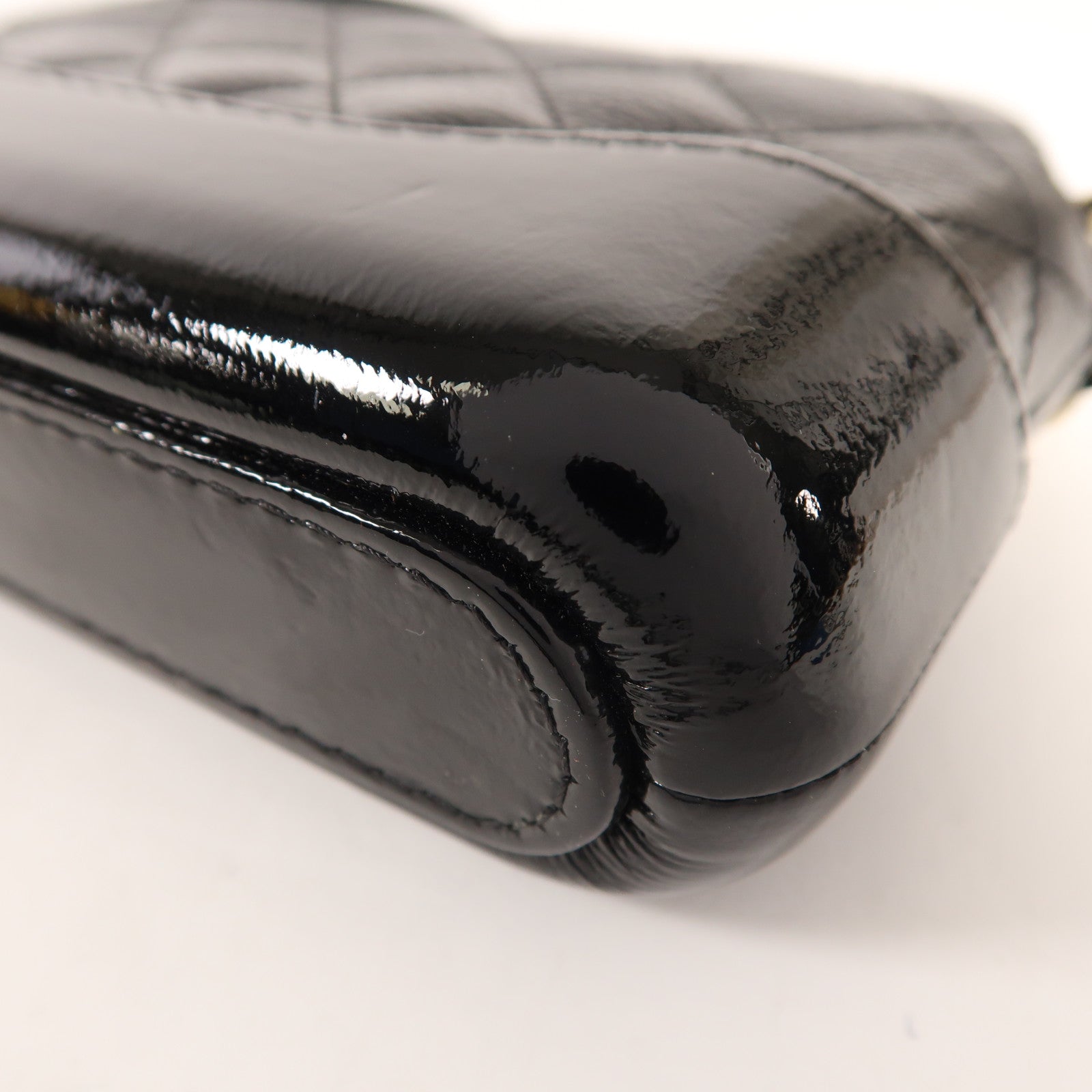 CHANEL 牛皮皮革Gabrielle Wallet On Chain鏈帶肩背袋