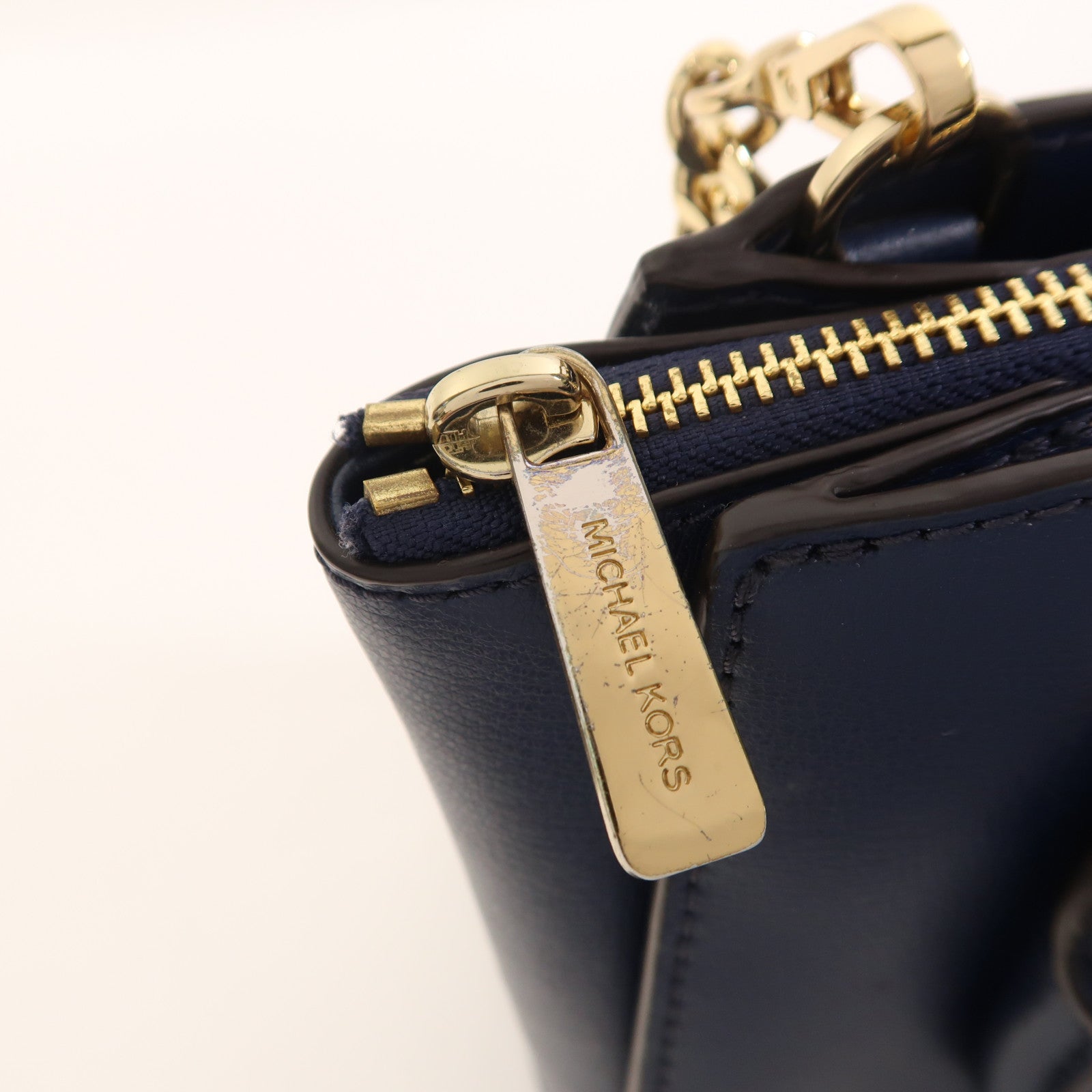 Michael Kors 【激減優惠】牛皮皮革2 Way Shoulder金扣手挽肩背兩用袋