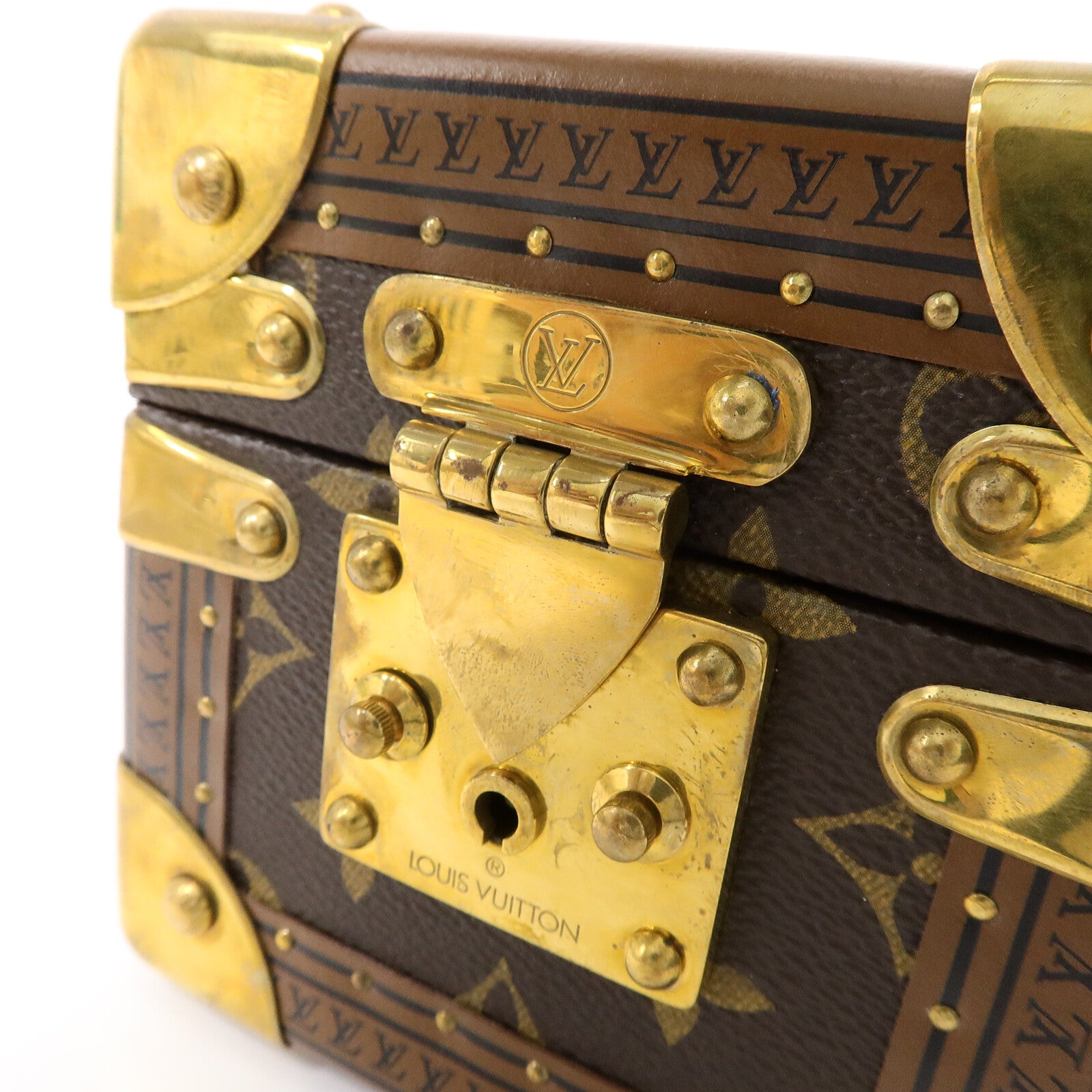 LOUIS VUITTON Monogram Coffret Merveilles Jewelry Box珠寶盒