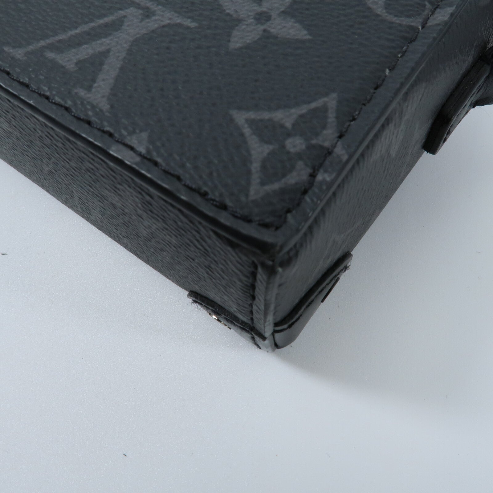 LOUIS VUITTON Monogram Eclipse Steamer Wearable Wallet肩背袋