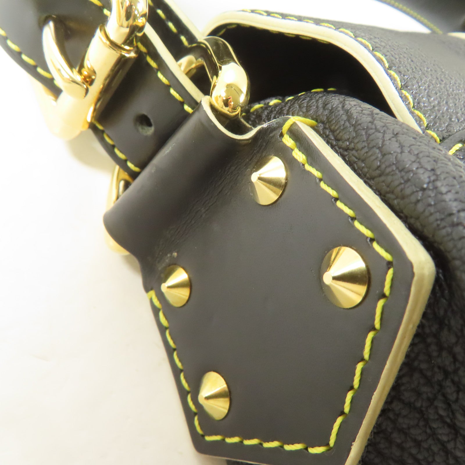 LOUIS VUITTON Suhari Suhari Confidant金扣肩背袋黑色