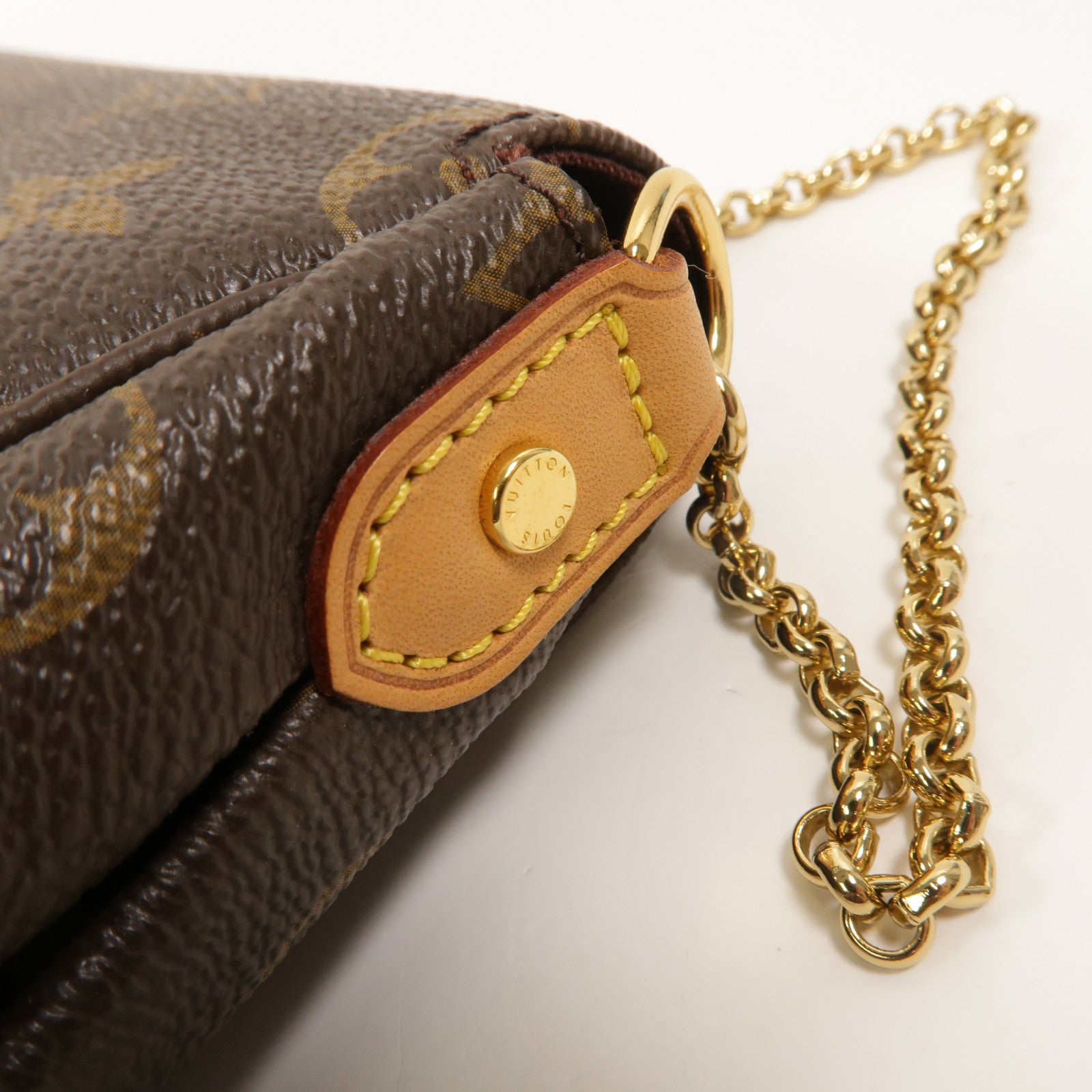 LOUIS VUITTON Monogram Favorite MM鏈帶手挽肩背兩用袋