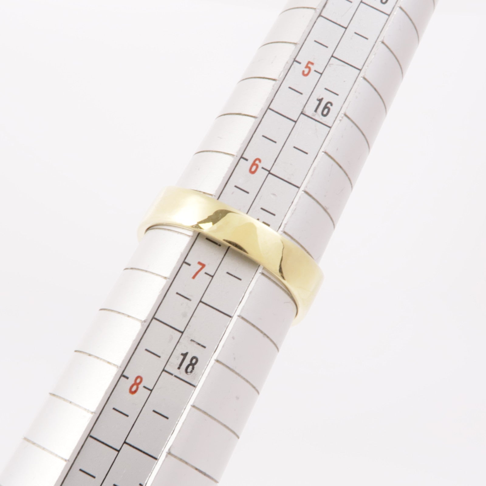 JEWELRY 【激減優惠】18K黃金Diamond Ring藍寶石/鑽石戒指US#6.5