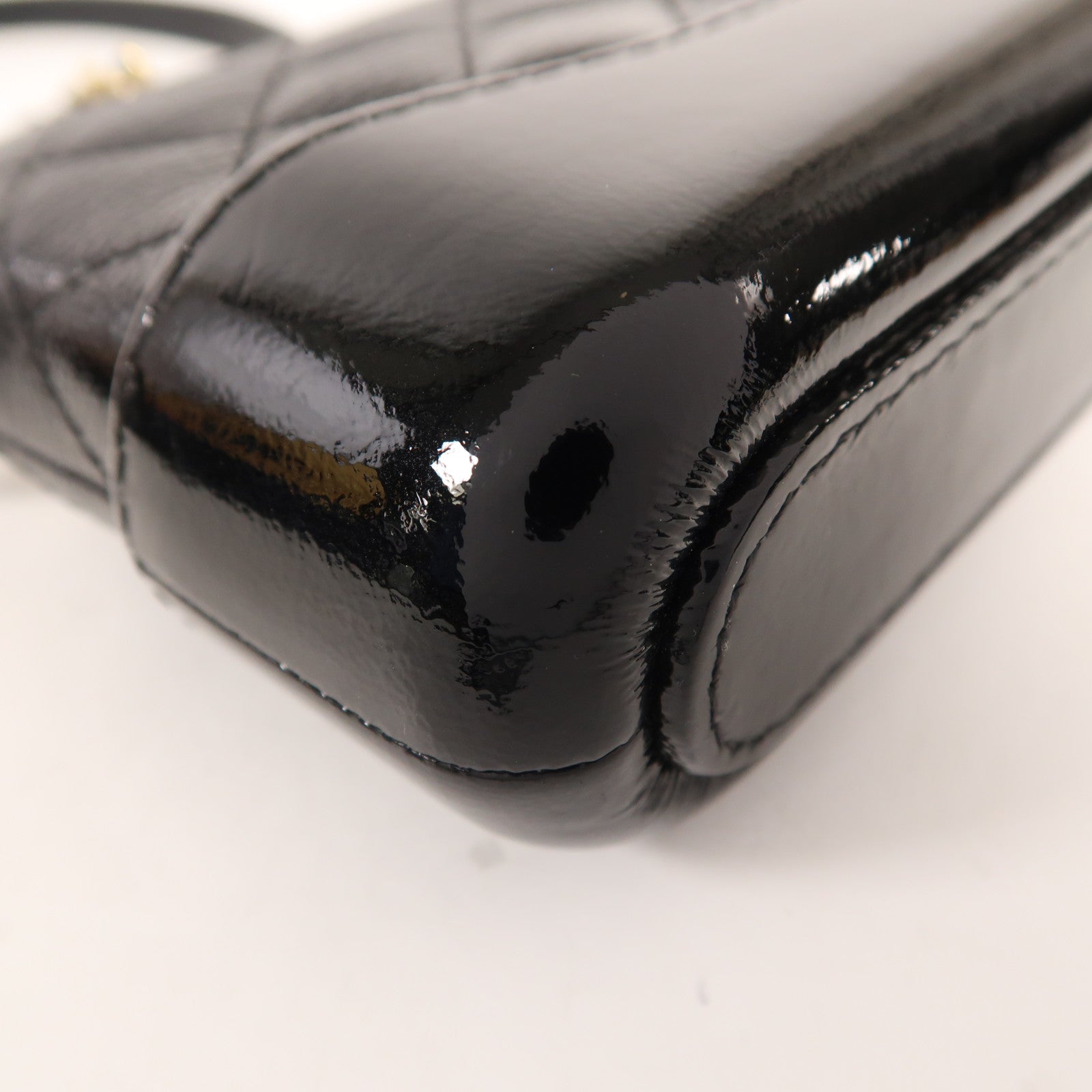 CHANEL 牛皮皮革Gabrielle Wallet On Chain鏈帶肩背袋