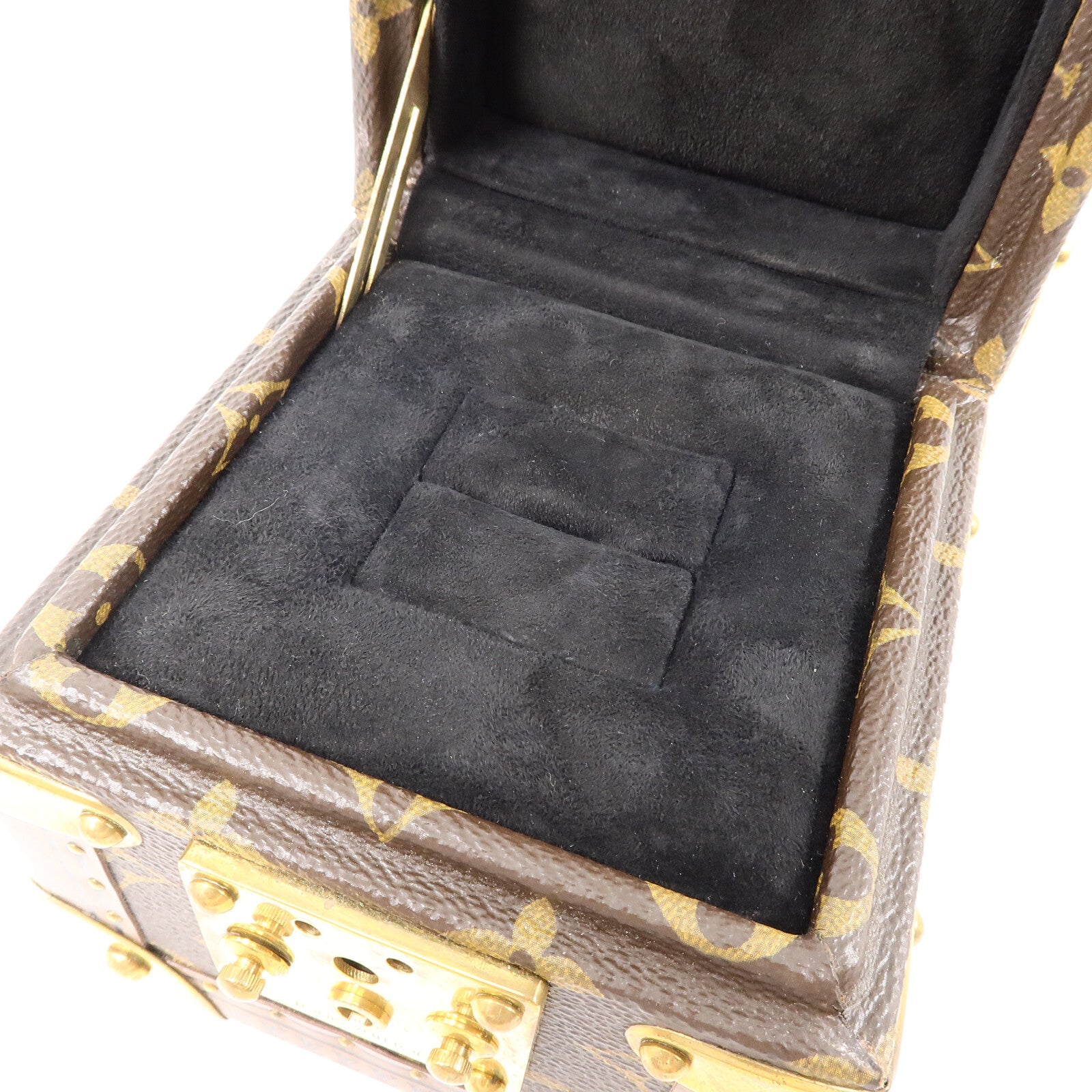 LOUIS VUITTON Monogram Coffret Merveilles Jewelry Box珠寶盒
