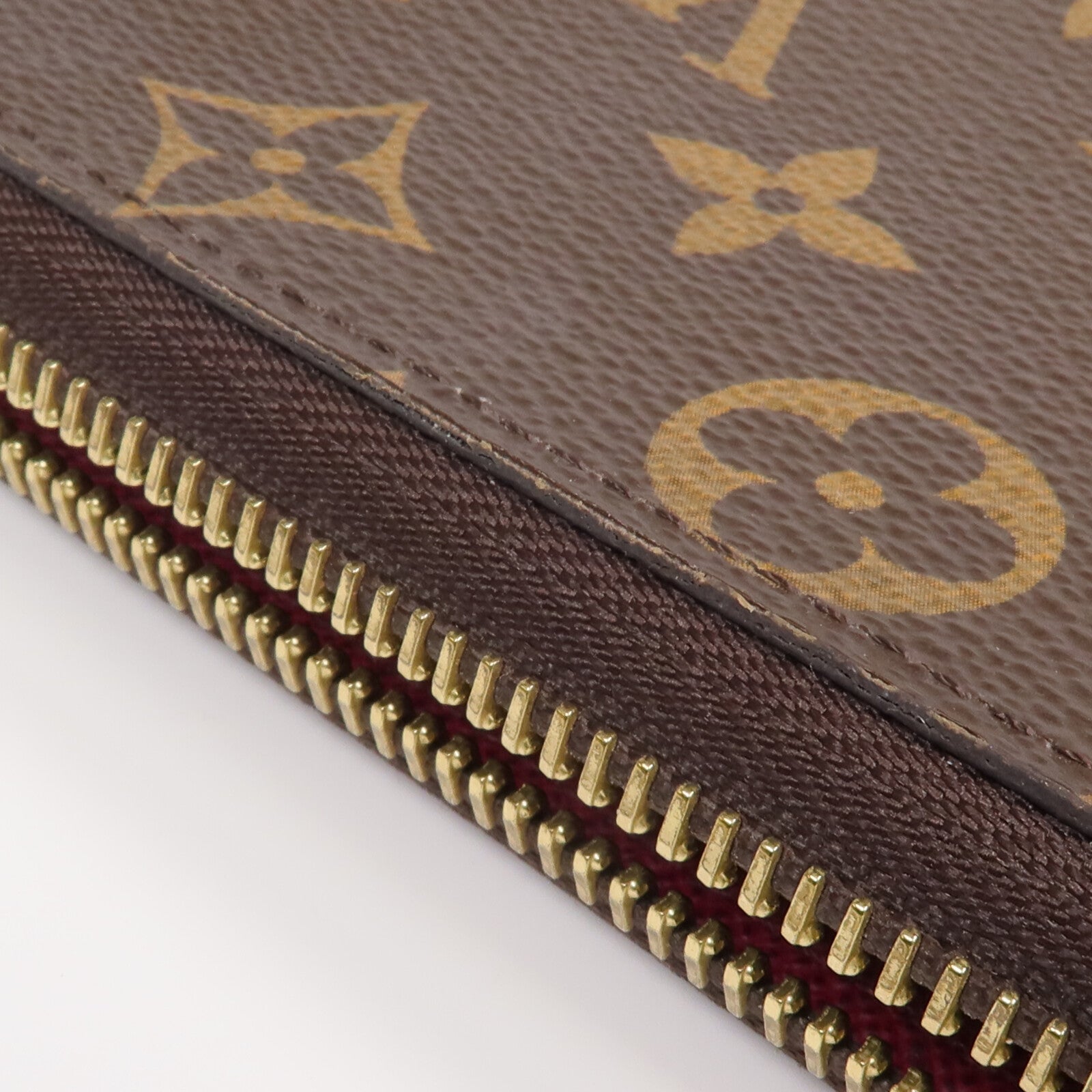 LOUIS VUITTON Monogram Clemence Wallet金扣長錢包