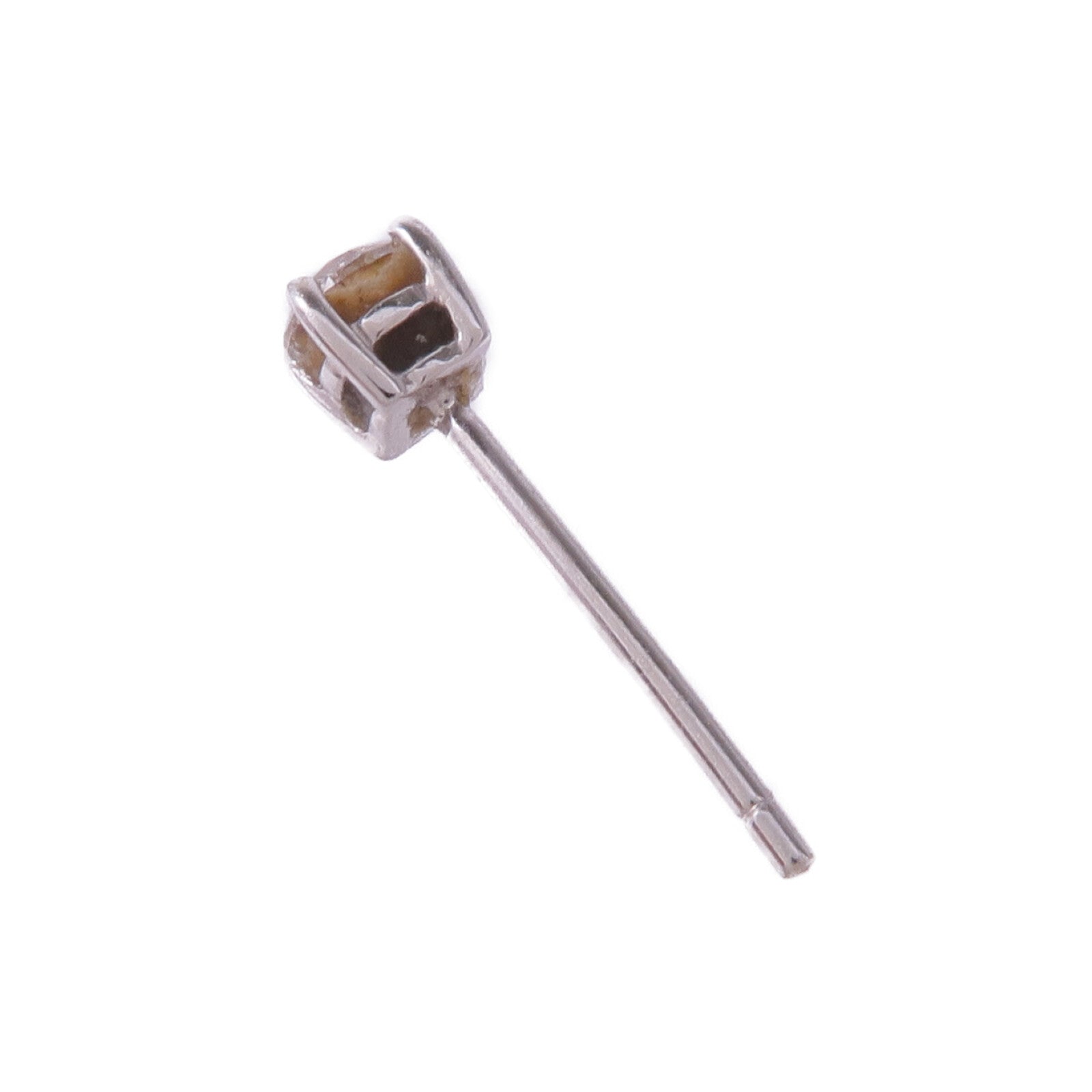 JEWELRY 18K白金Single Diamond Earring鑽石耳環