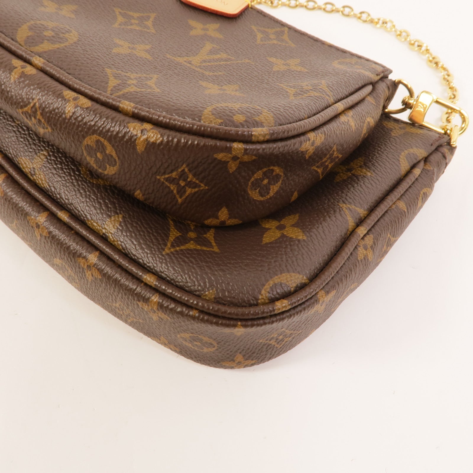 LOUIS VUITTON Monogram Multi Pochette Accessoires金扣肩背袋