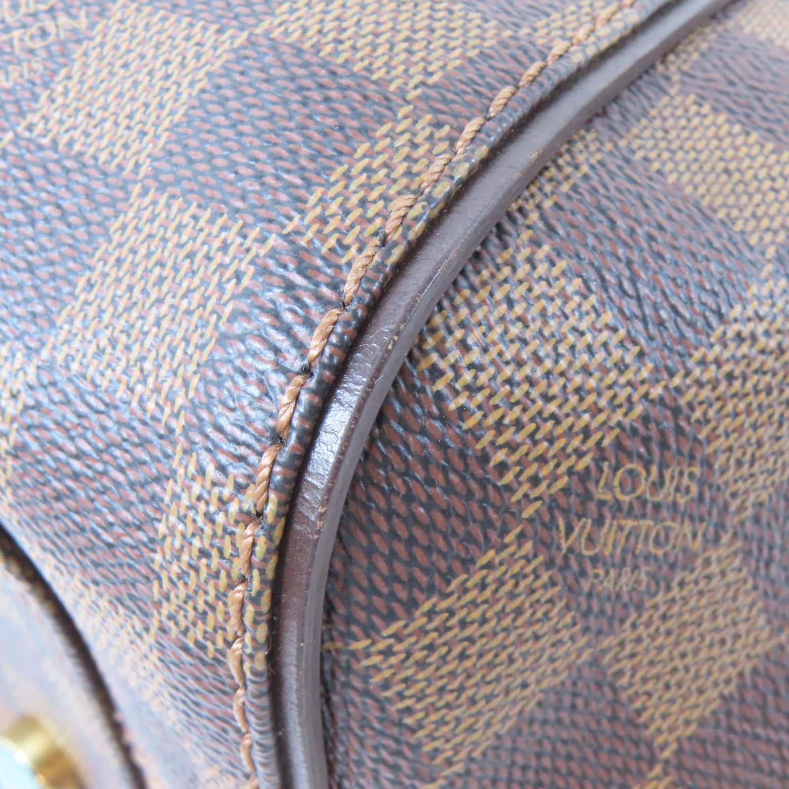 LOUIS VUITTON 【激減優惠】Damier Marylebone PM金扣肩背袋啡色