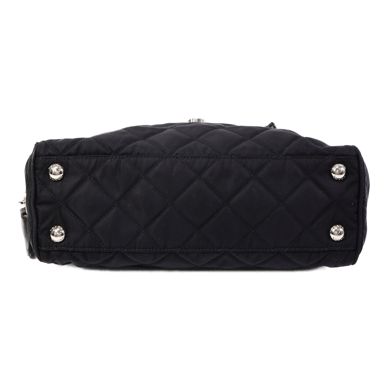 PRADA 尼龍Shoulder Bag鏈帶肩背袋
