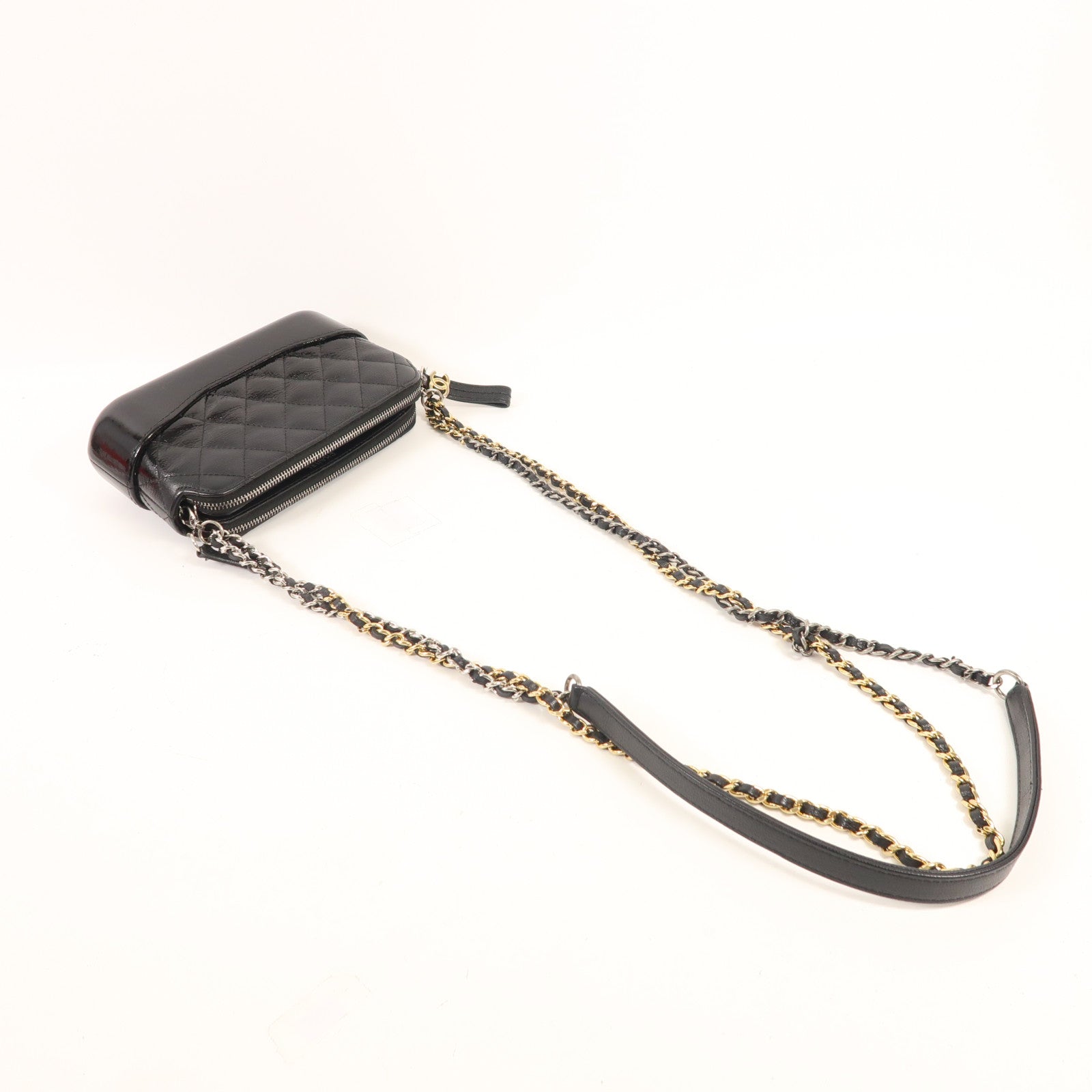 CHANEL 【激減優惠】牛皮皮革Gabrielle Wallet On Chain鏈帶肩背袋