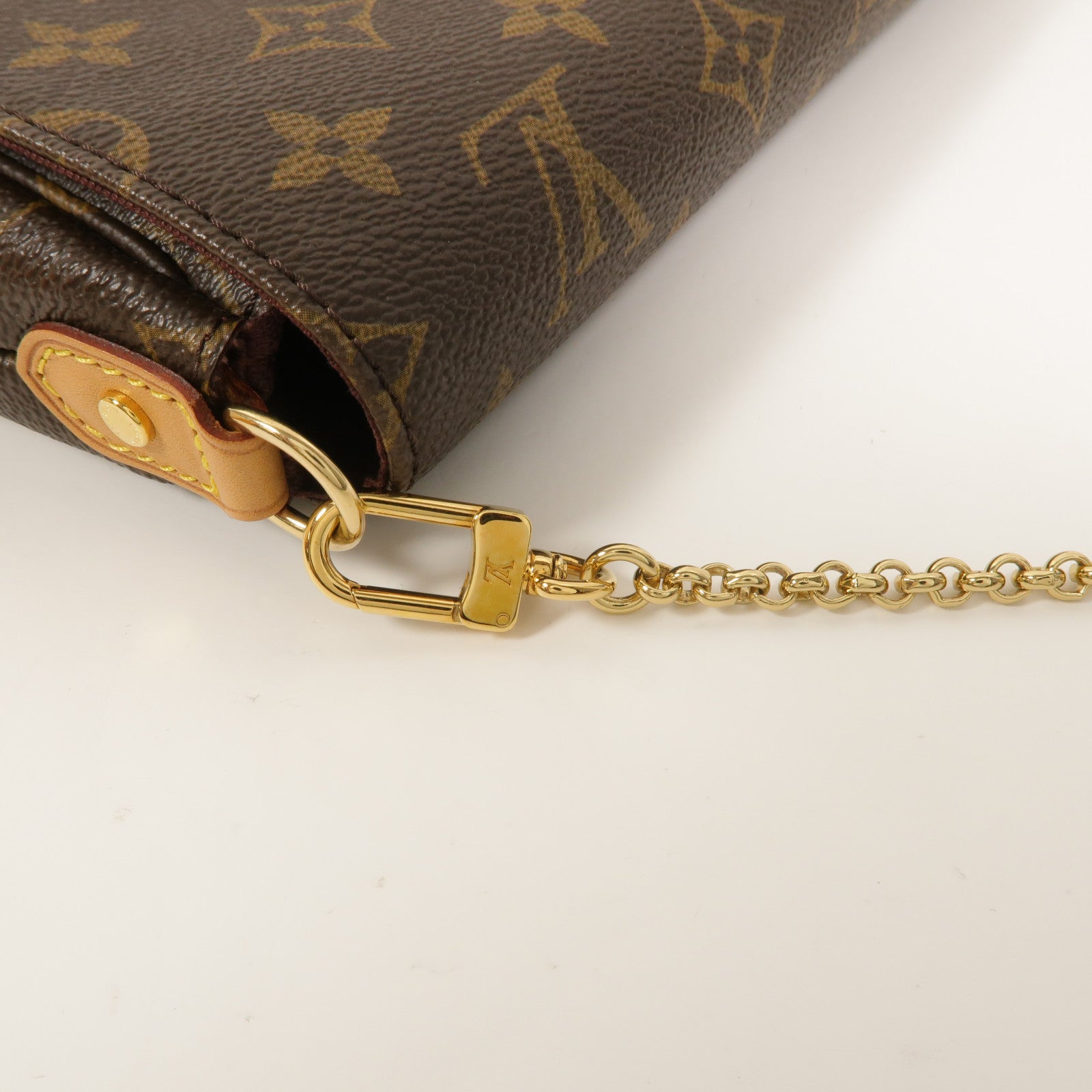 LOUIS VUITTON Monogram Favorite MM鏈帶手挽肩背兩用袋