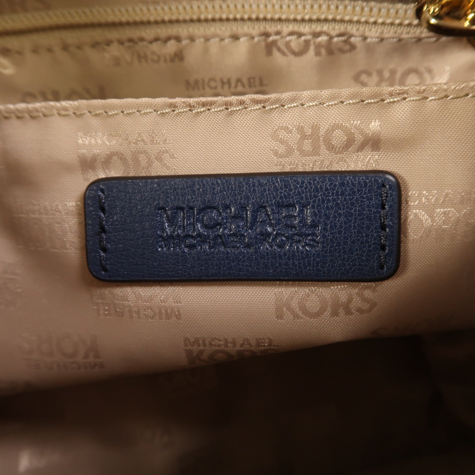 Michael Kors 【激減優惠】牛皮皮革2 Way Shoulder金扣手挽肩背兩用袋