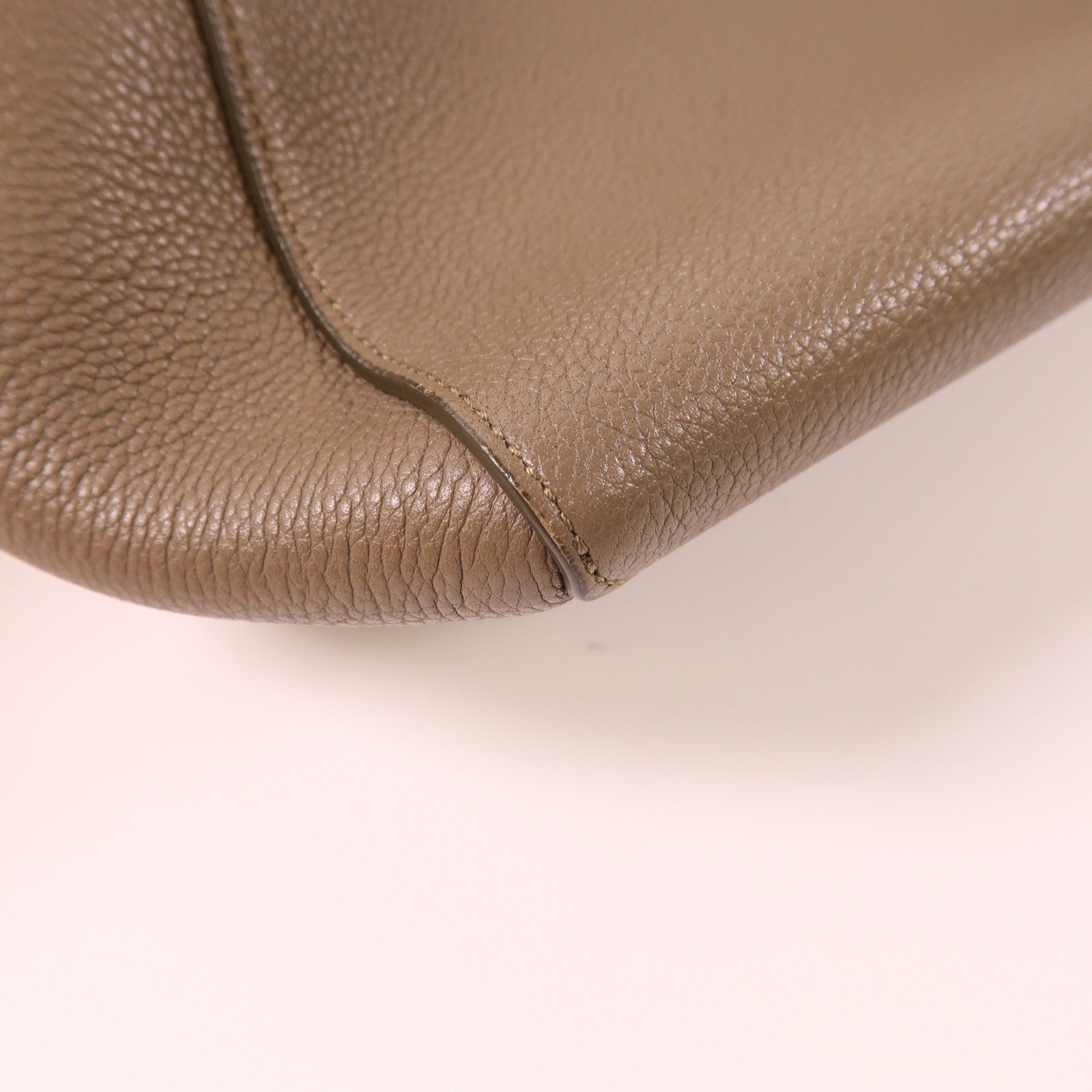 CELINE 牛皮皮革Shoulder Tote Bag金扣肩背袋