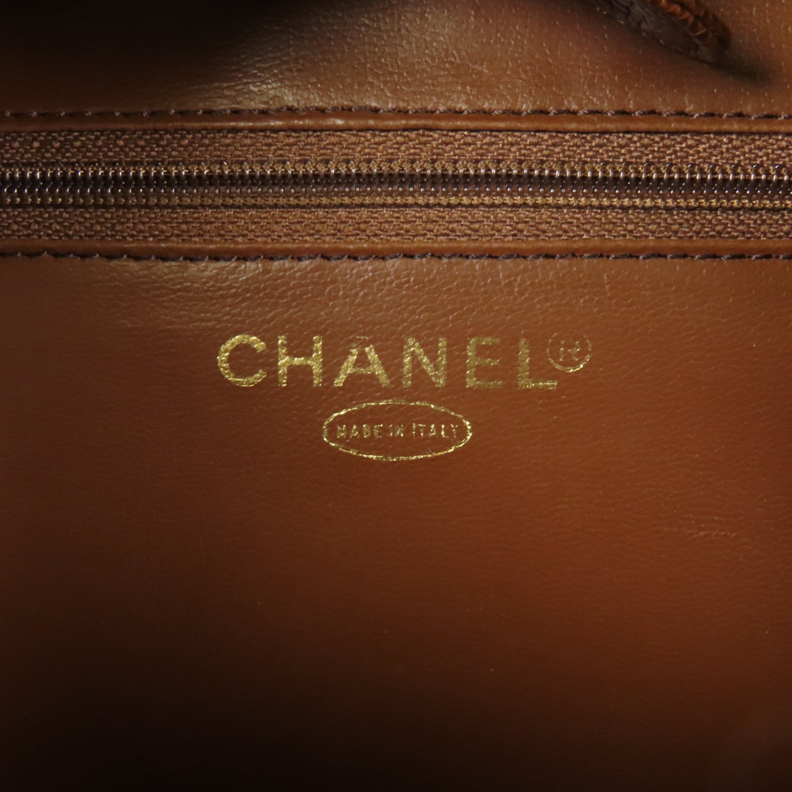 CHANEL 牛皮皮革Vintage Shoulder Bag金扣手挽肩背兩用袋