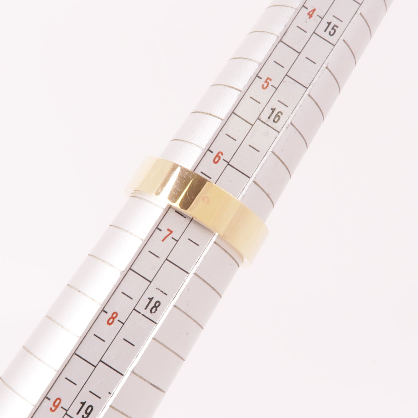 HERMES 18K玫瑰金/鑽石Kelly Diamond Ring戒指Hermes#53/US#6.5