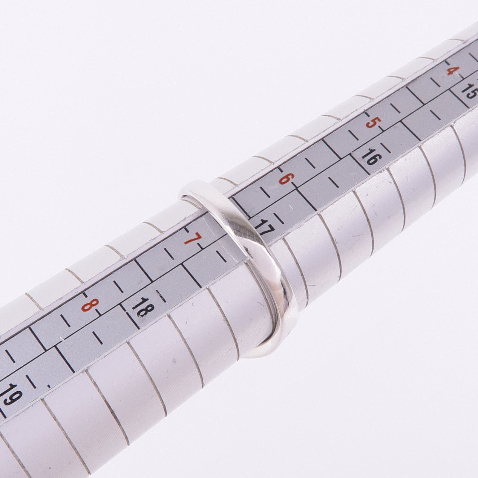 JEWELRY PT900鉑金/18K黃金Ruby Diamond Ring紅寶石/鑽石戒指US#6.75