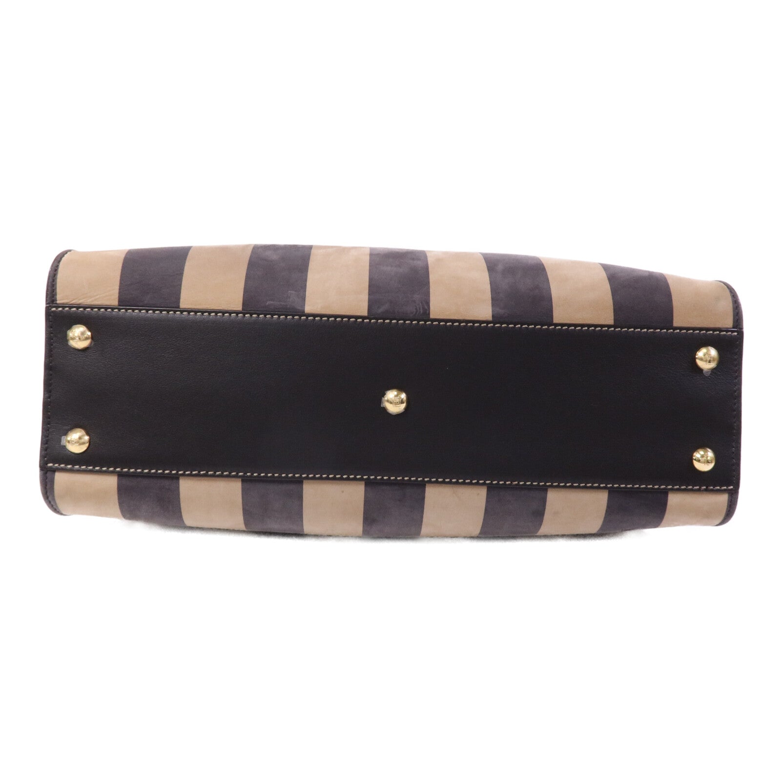 FENDI 皮革Peekaboo Iconic Medium金扣手挽肩背兩用袋