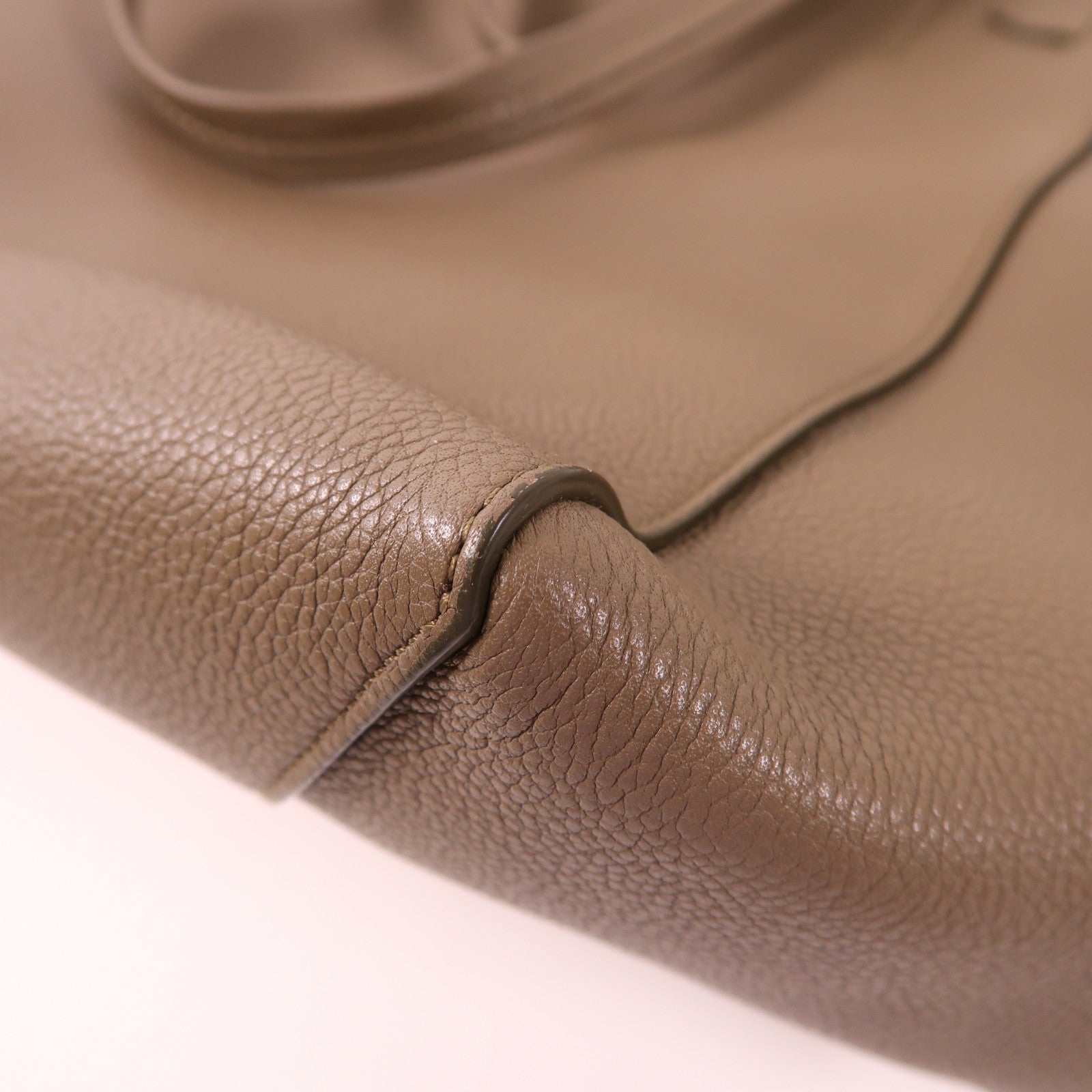 CELINE 牛皮皮革Shoulder Tote Bag金扣肩背袋