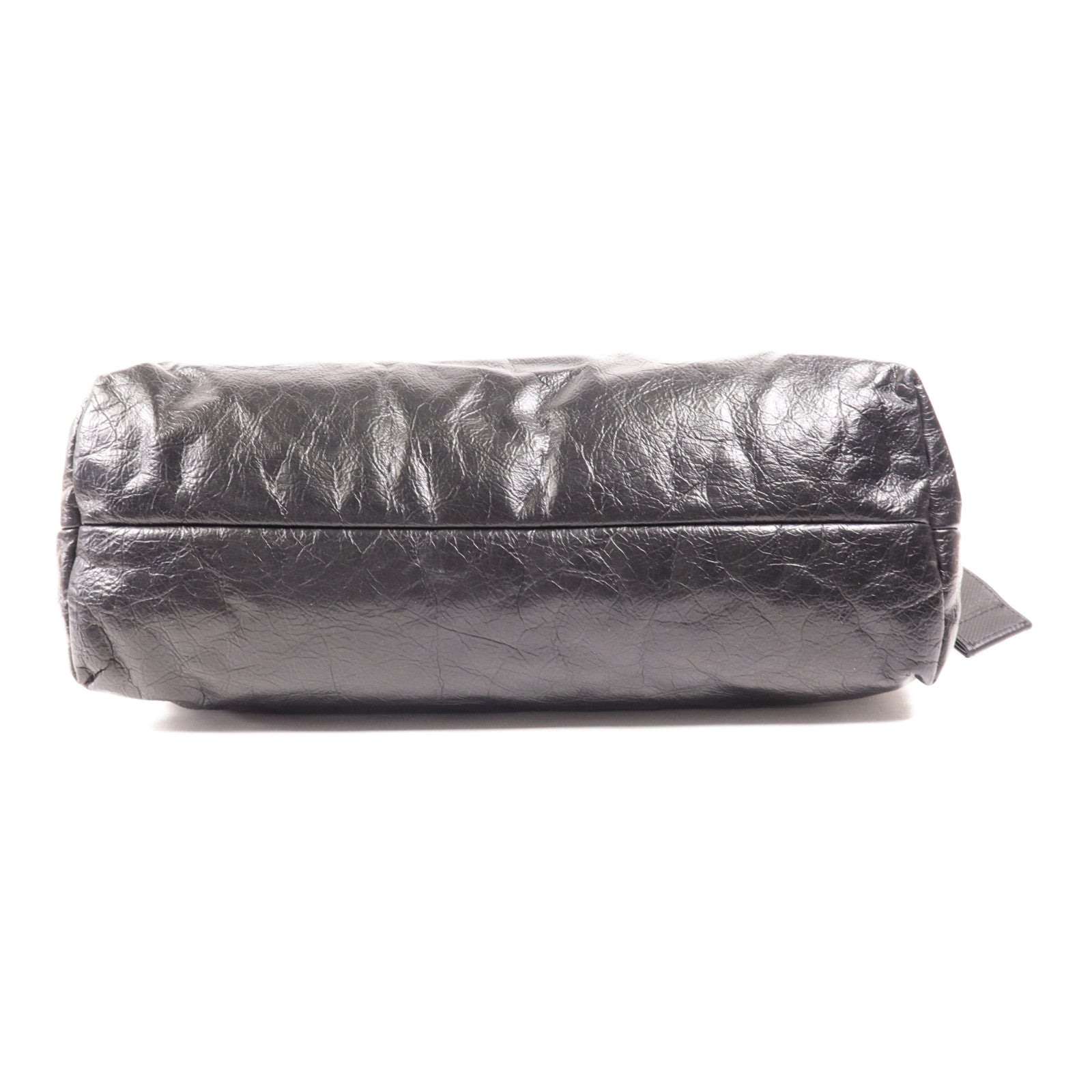 BALENCIAGA 牛皮皮革Shoulder Bag銀扣肩背袋