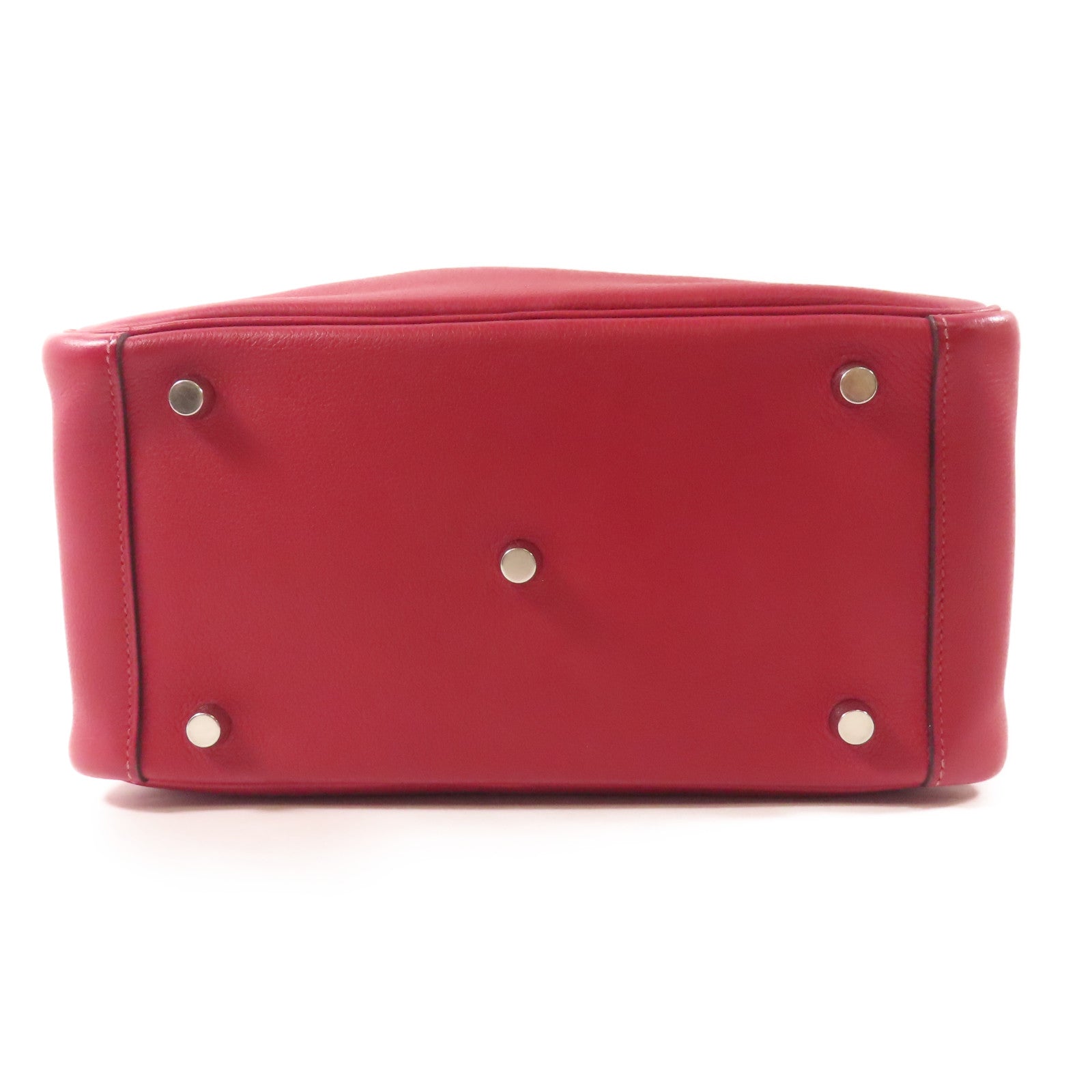 HERMES PHW Lindy 26 2 Way Bag Evercolor Leather